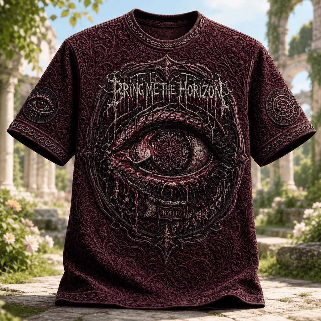 PREMIUM BMTH 3D EMBOSS SHIRT TTNL