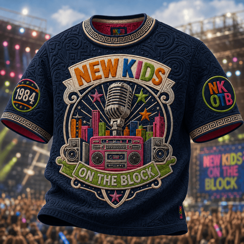PREMIUM NKOTB 3D EMBOSS SHIRT NPL