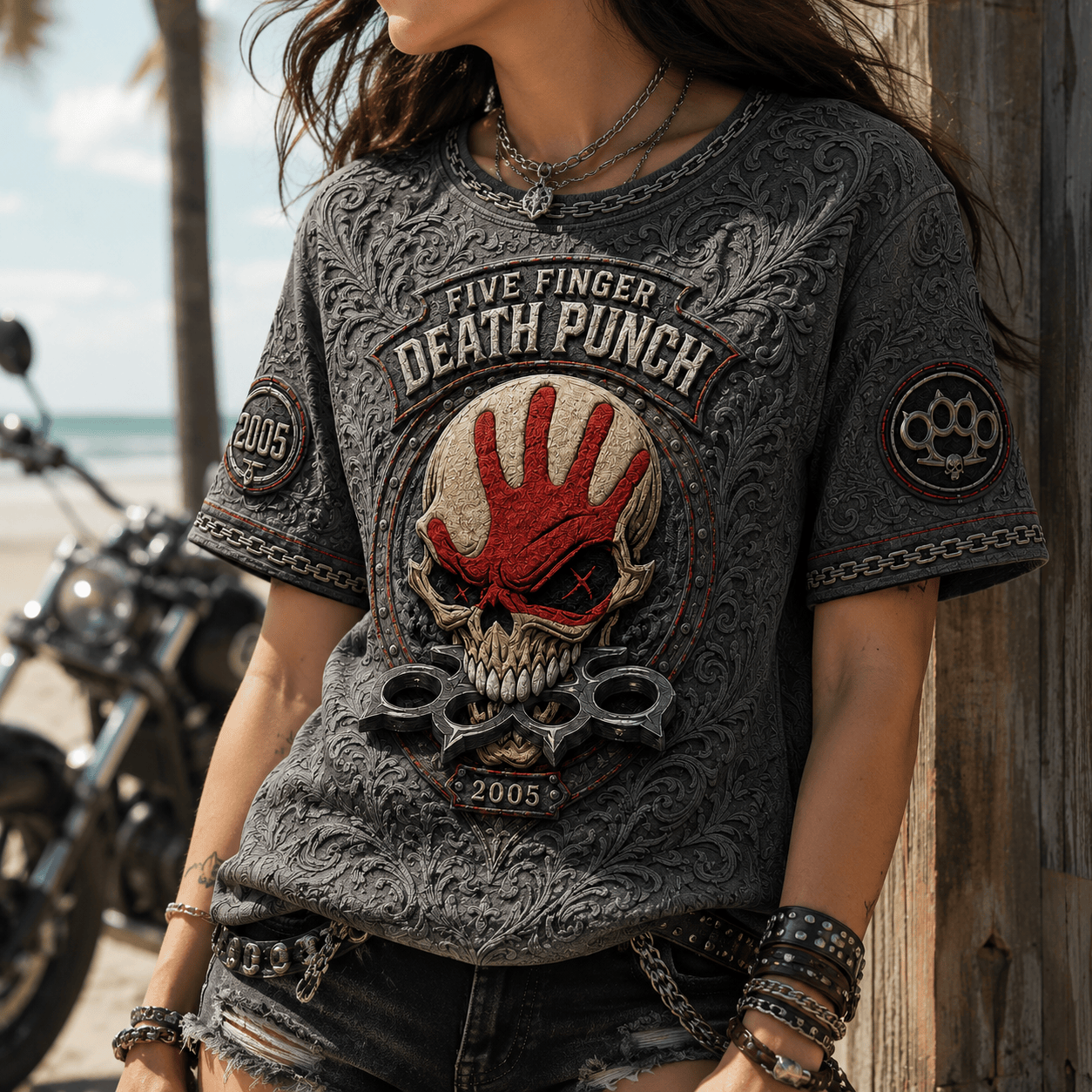 PREMIUM FFDP 3D EMBOSS SHIRT NPL