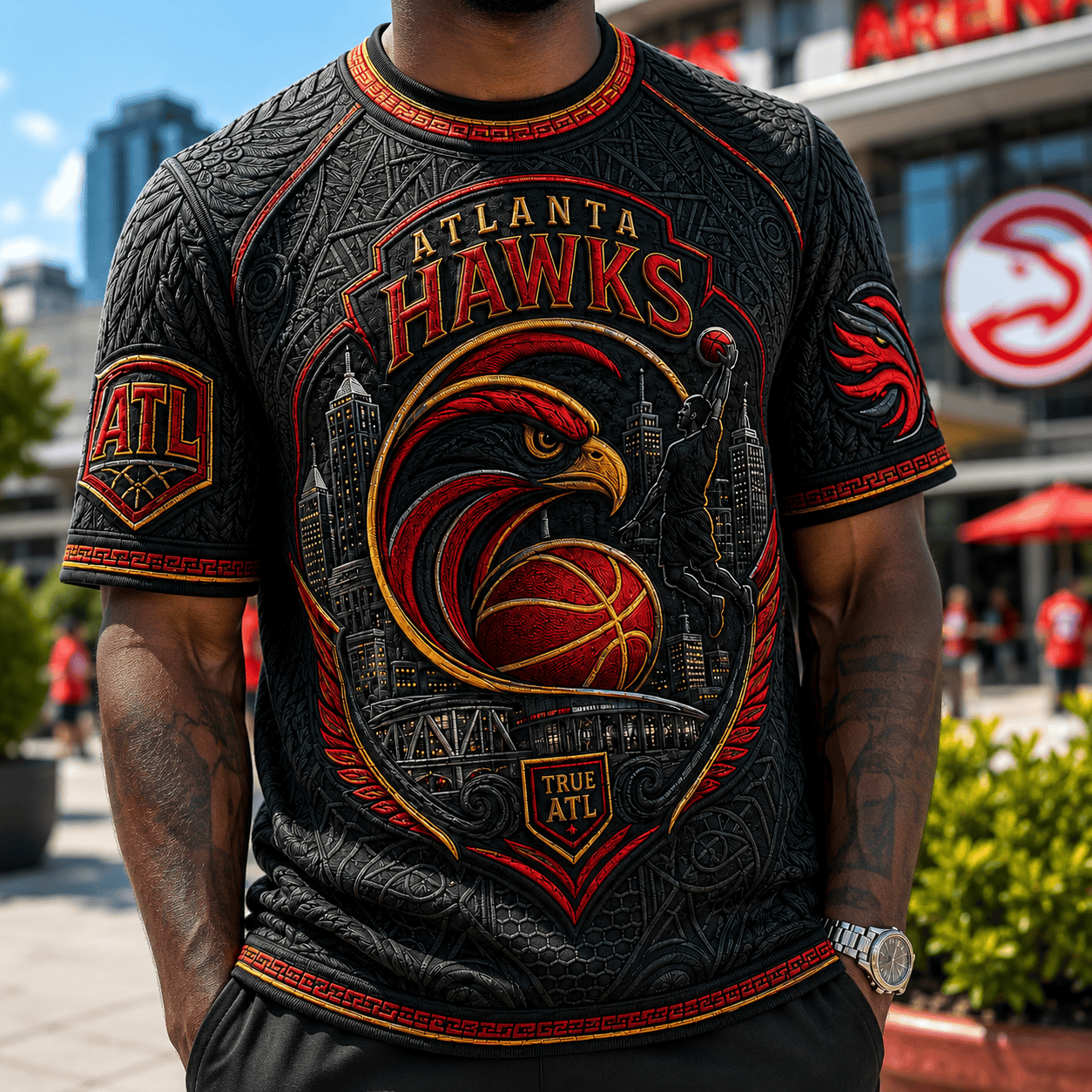 PREMIUM ALH 3D EMBOSS SHIRT PTKL