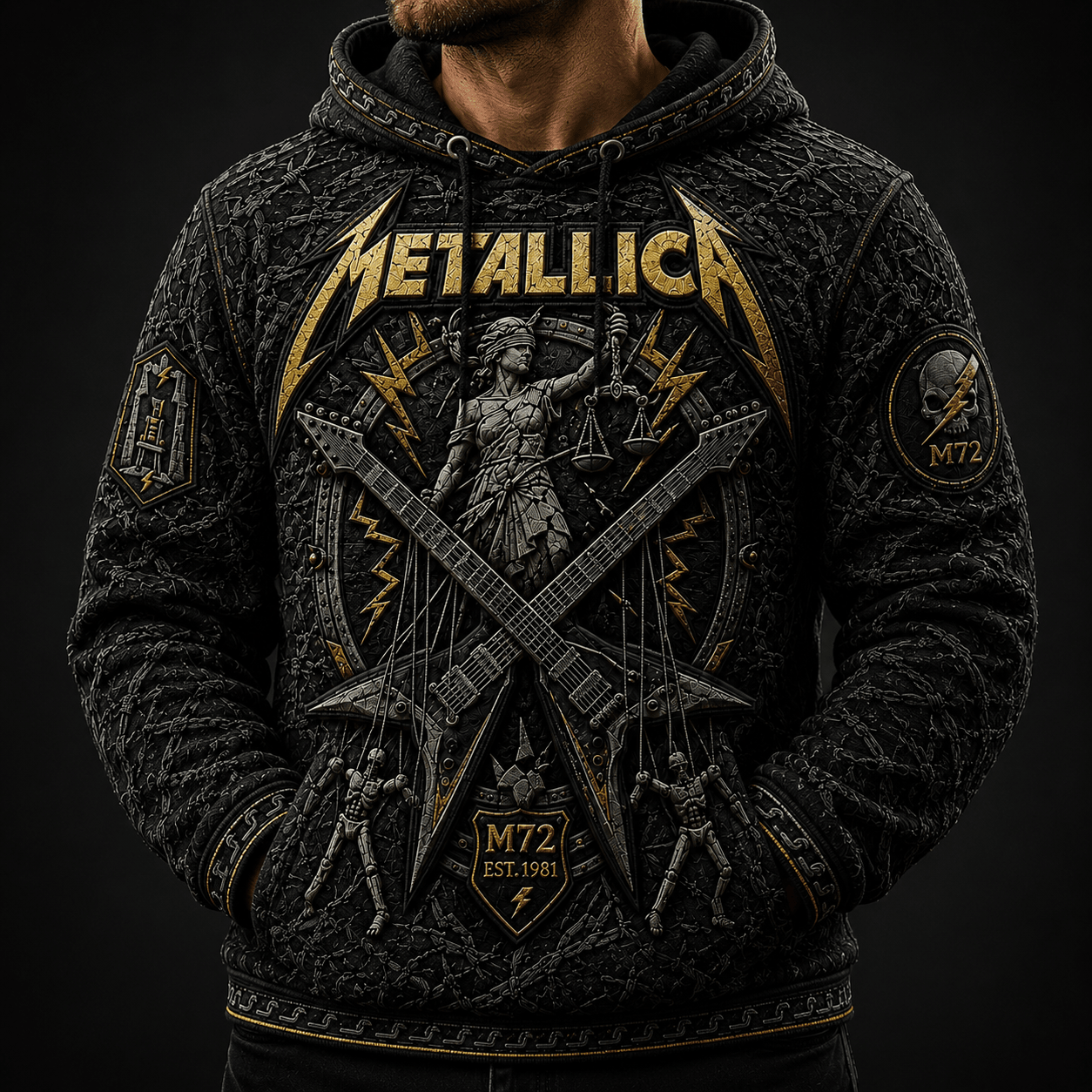 Premium MTLC 3D Embossed Shirt TNSM