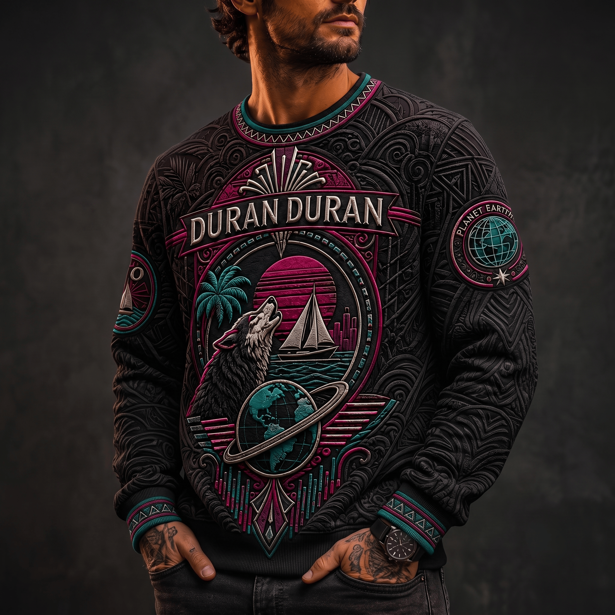 Premium DRDR 3D Embossed Shirt TNSM