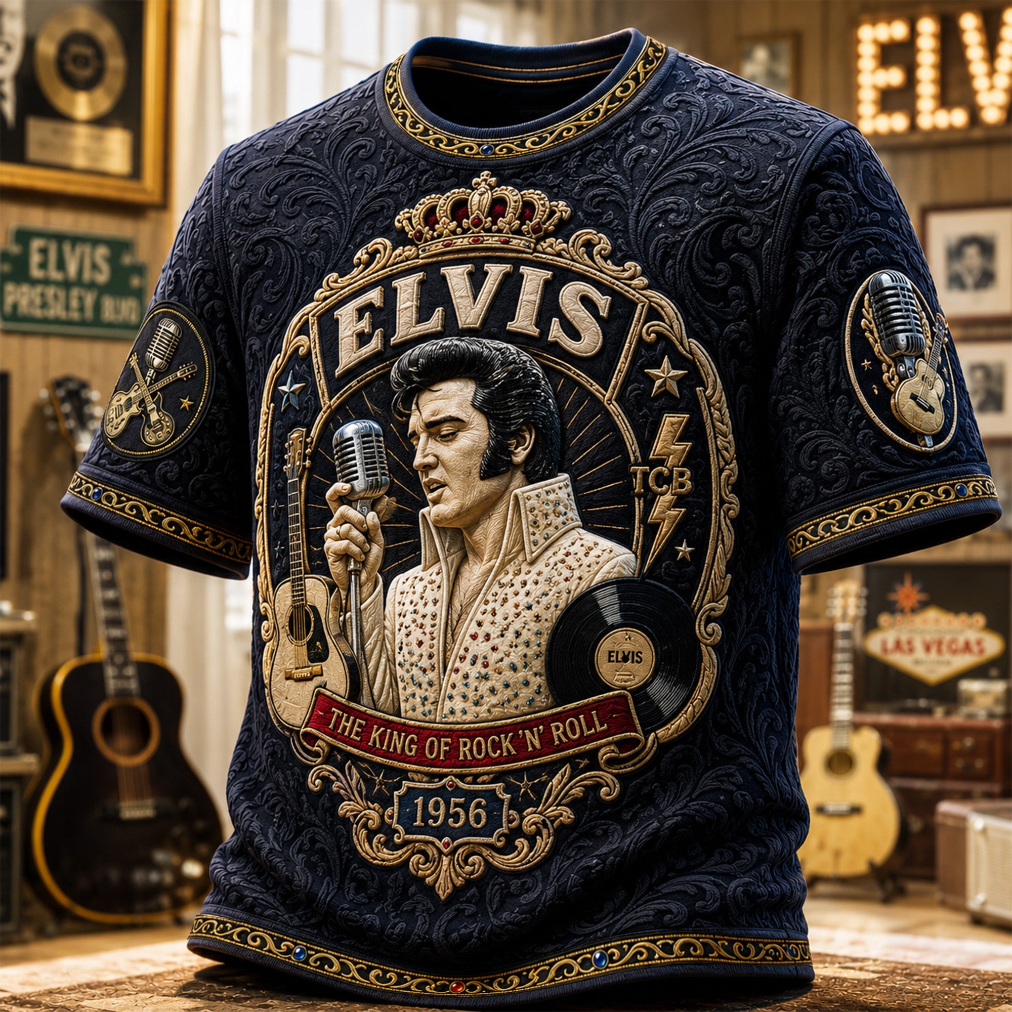 PREMIUM ELV 3D EMBOSS SHIRT PDL