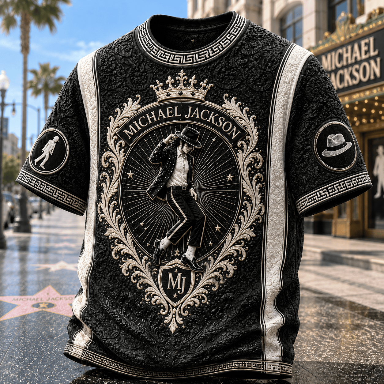 PREMIUM MJS 3D EMBOSS SHIRT PDL