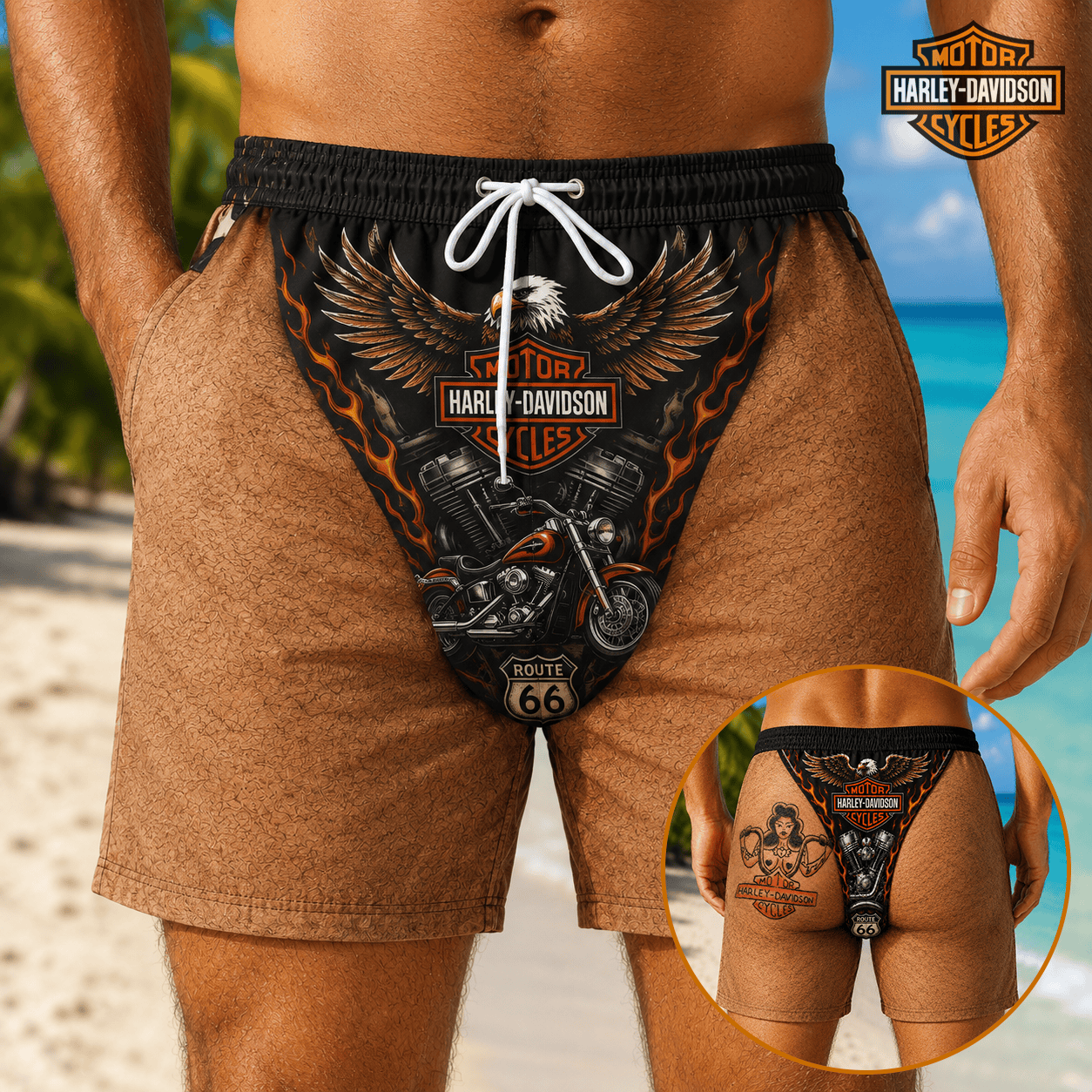 Premium HLDV Men Swim Trunks TNSM