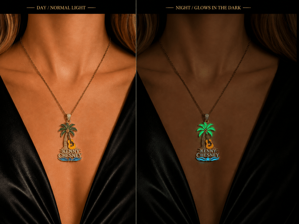 KNCN Solid Gold Chain with Diamond Pendant TMH