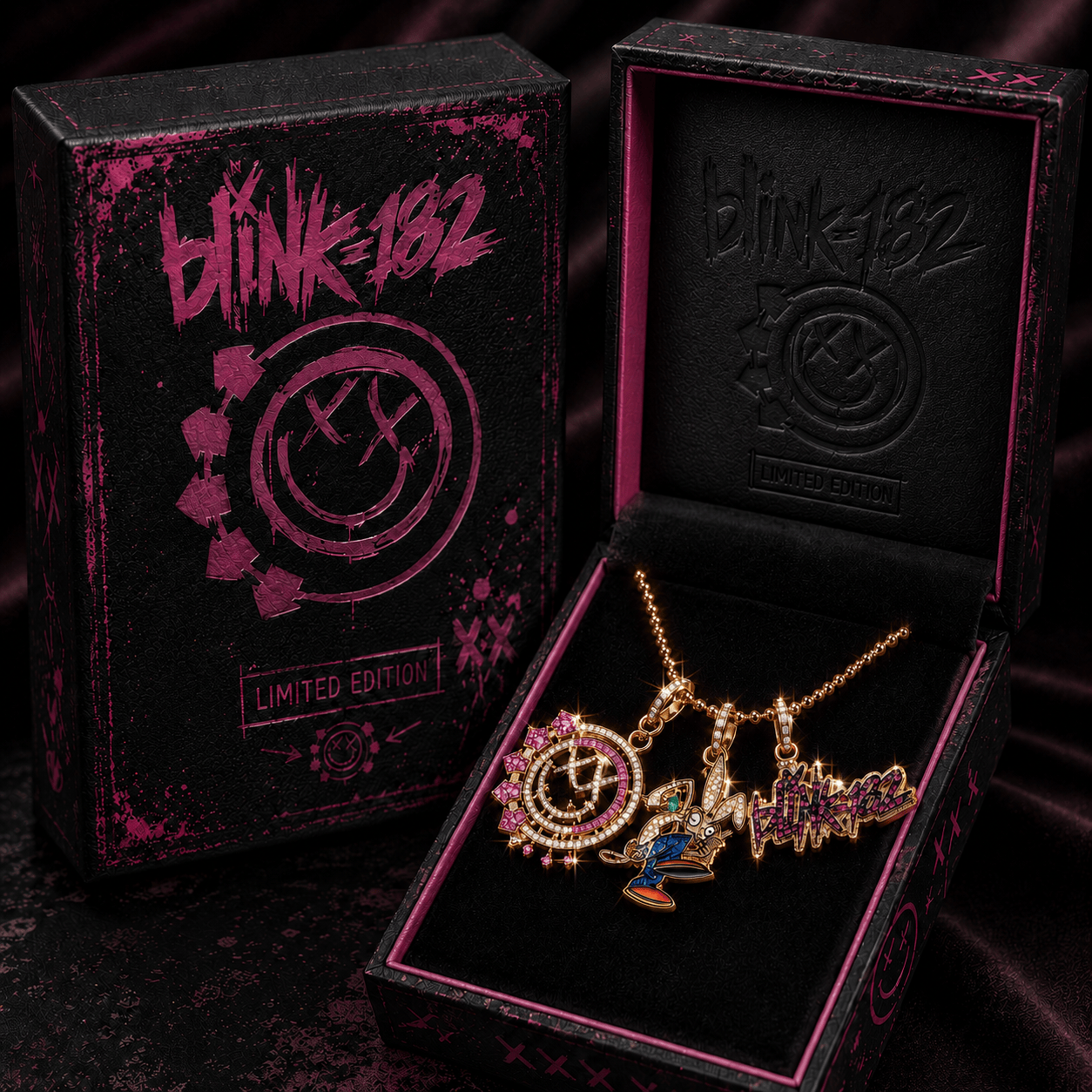 BLIK Solid Gold Chain with Diamond Pendant TMH