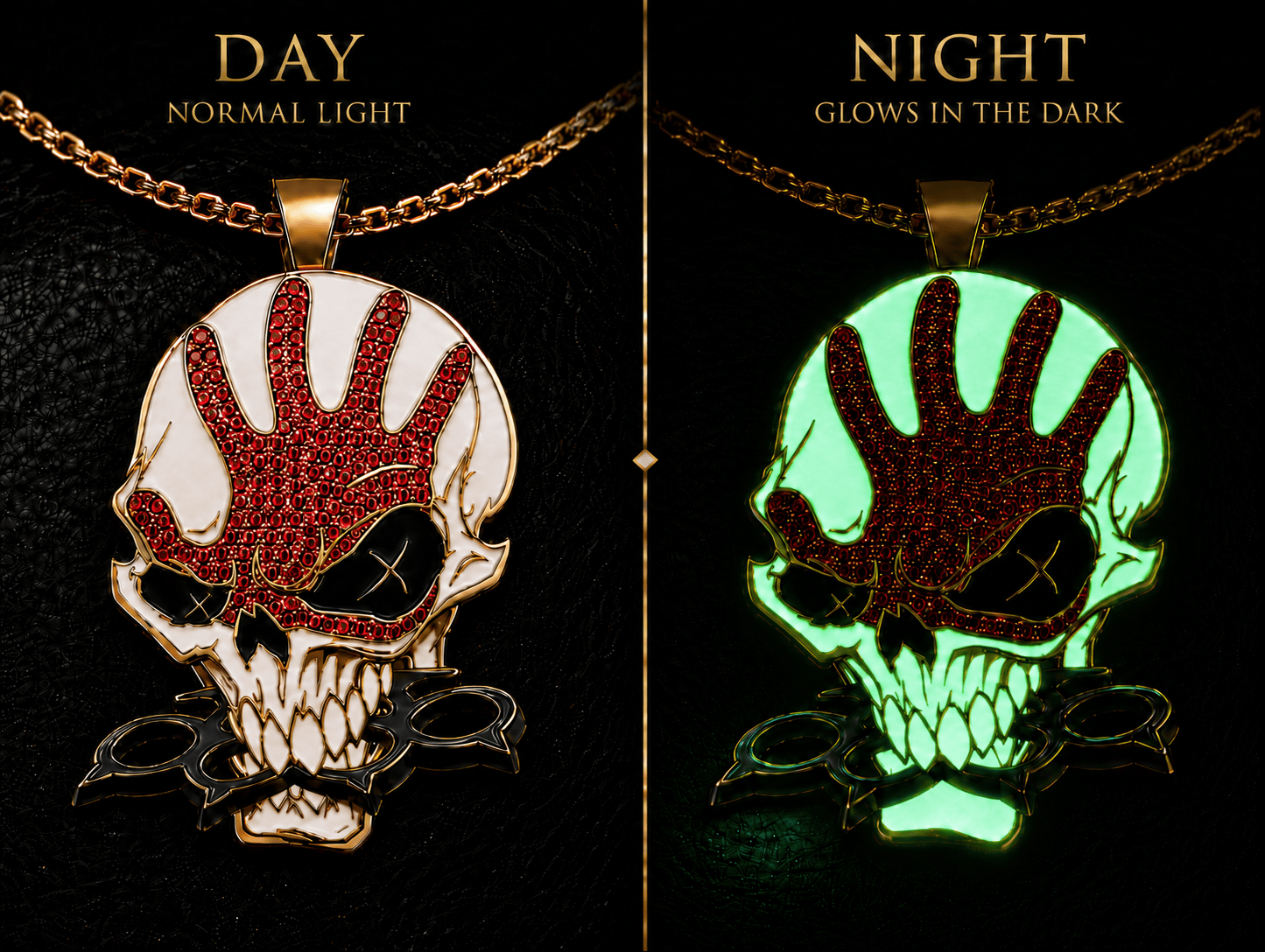 FFDP Solid Gold Chain with Diamond Pendant TMH