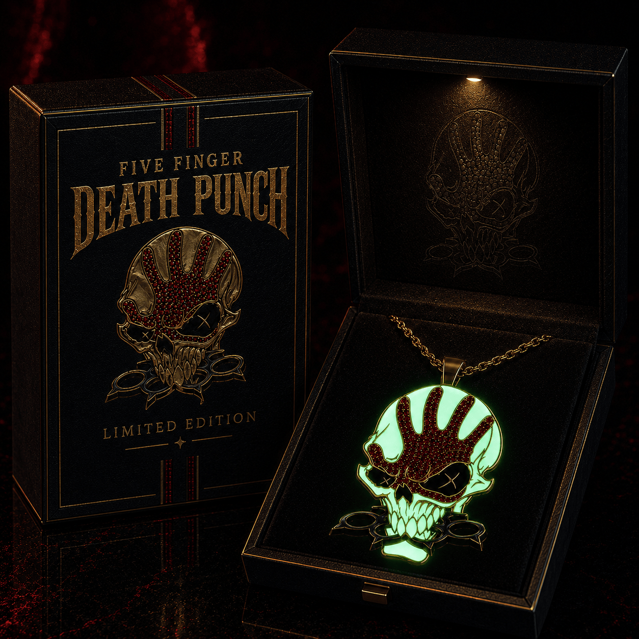 FFDP Solid Gold Chain with Diamond Pendant TMH