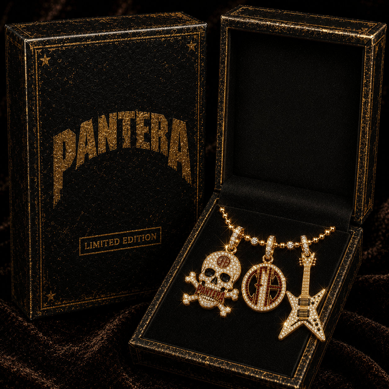 PTR Solid Gold Chain with Diamond Pendant TMH