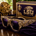 PREMIUM LSU UNISEX SUNGLASSES LNTH