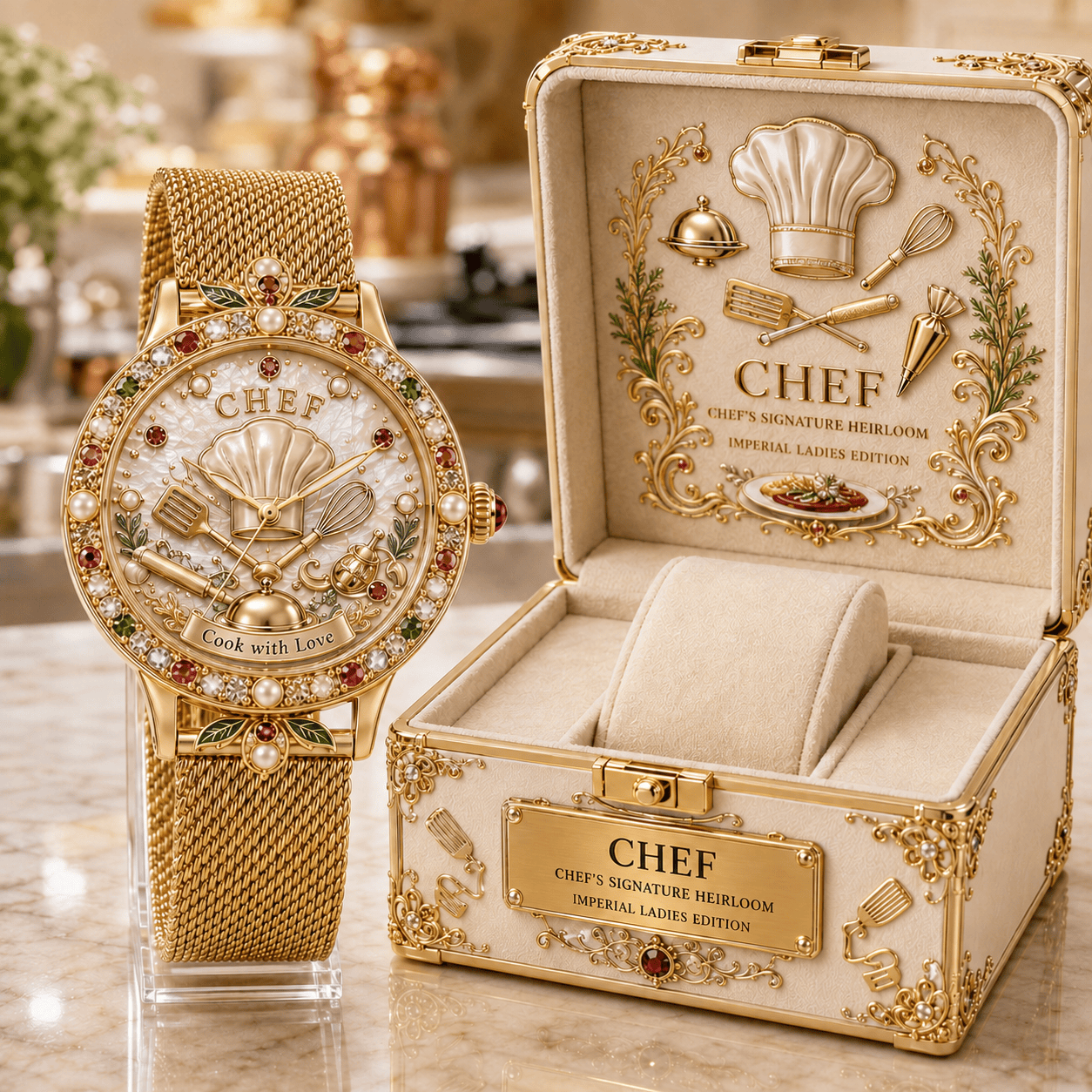 CHEF Premium Stainless Steel Watch DBD