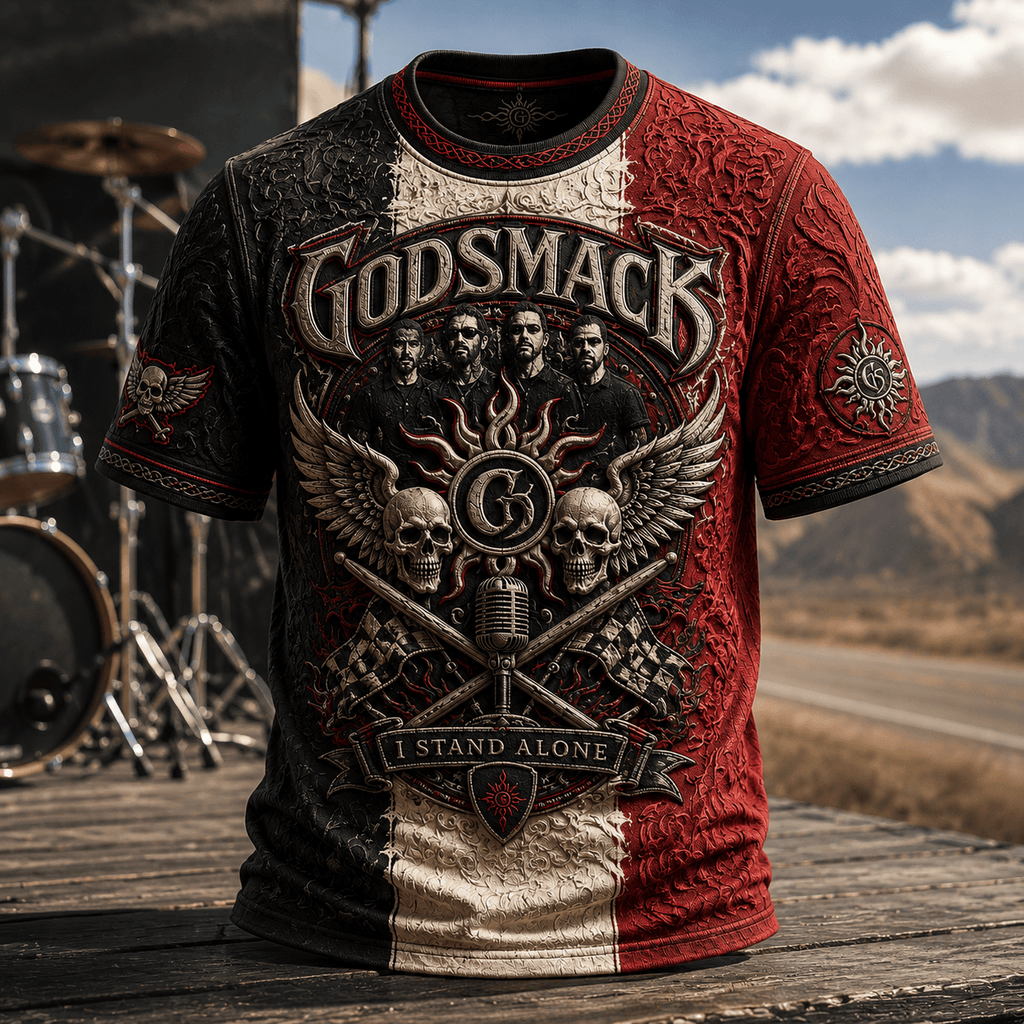 PREMIUM GODM 3D EMBOSS SHIRT PTKL