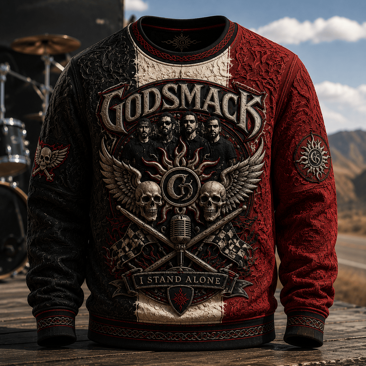 PREMIUM GODM 3D EMBOSS SHIRT PTKL