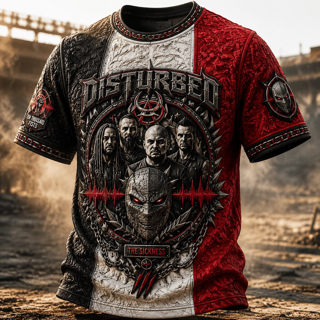 PREMIUM DSTUR 3D EMBOSS SHIRT PTKL