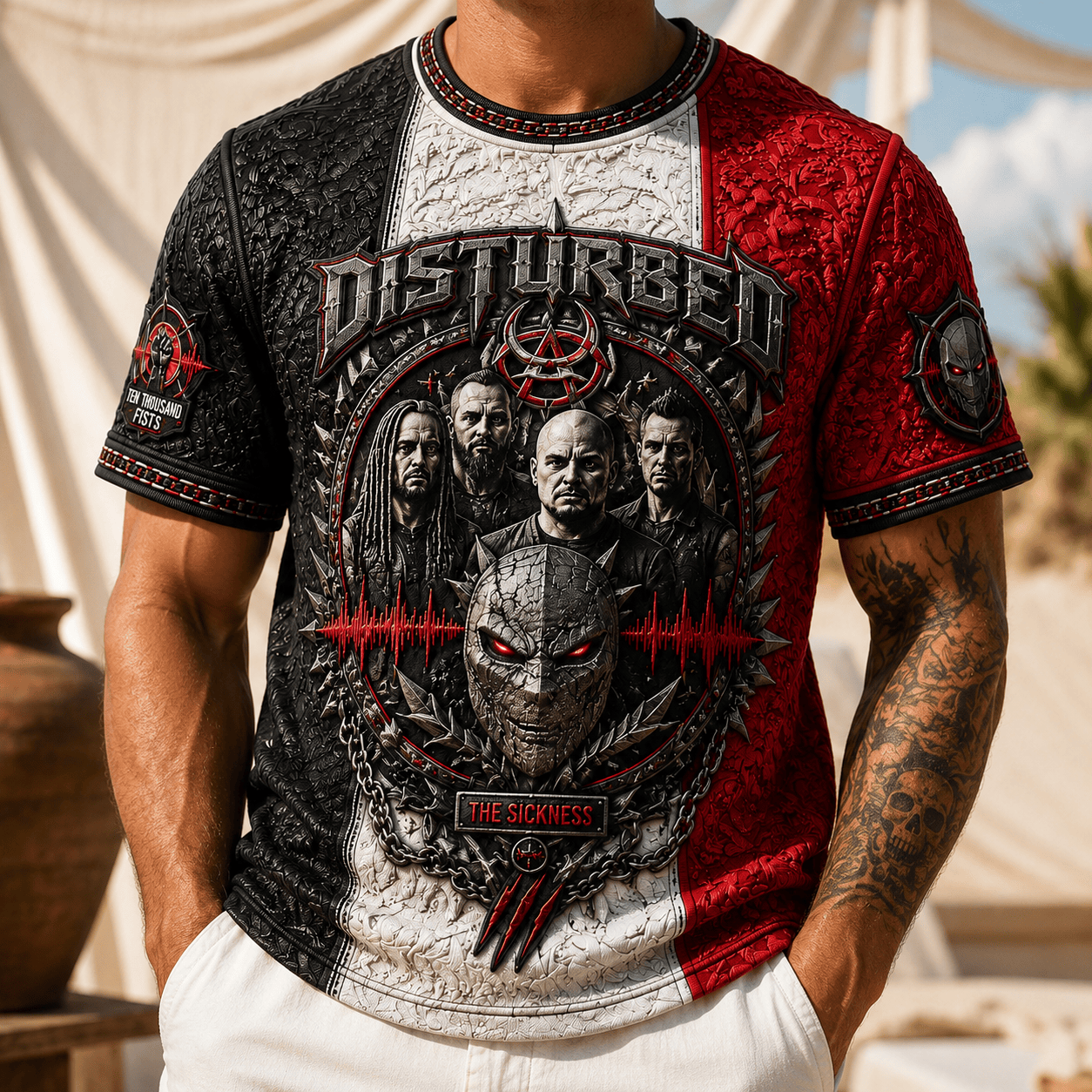 PREMIUM DSTUR 3D EMBOSS SHIRT PTKL