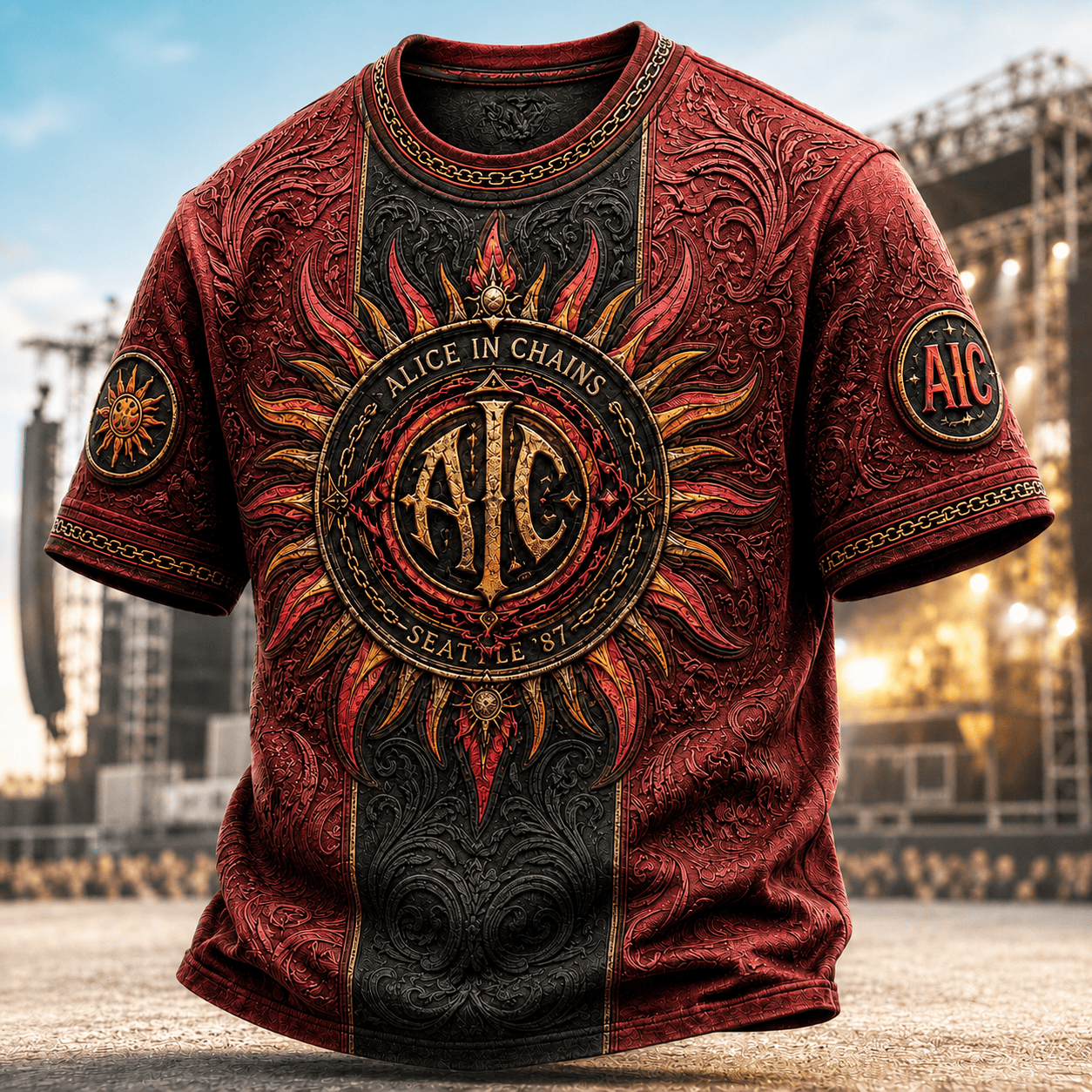 PREMIUM ALC 3D EMBOSS SHIRT NPL