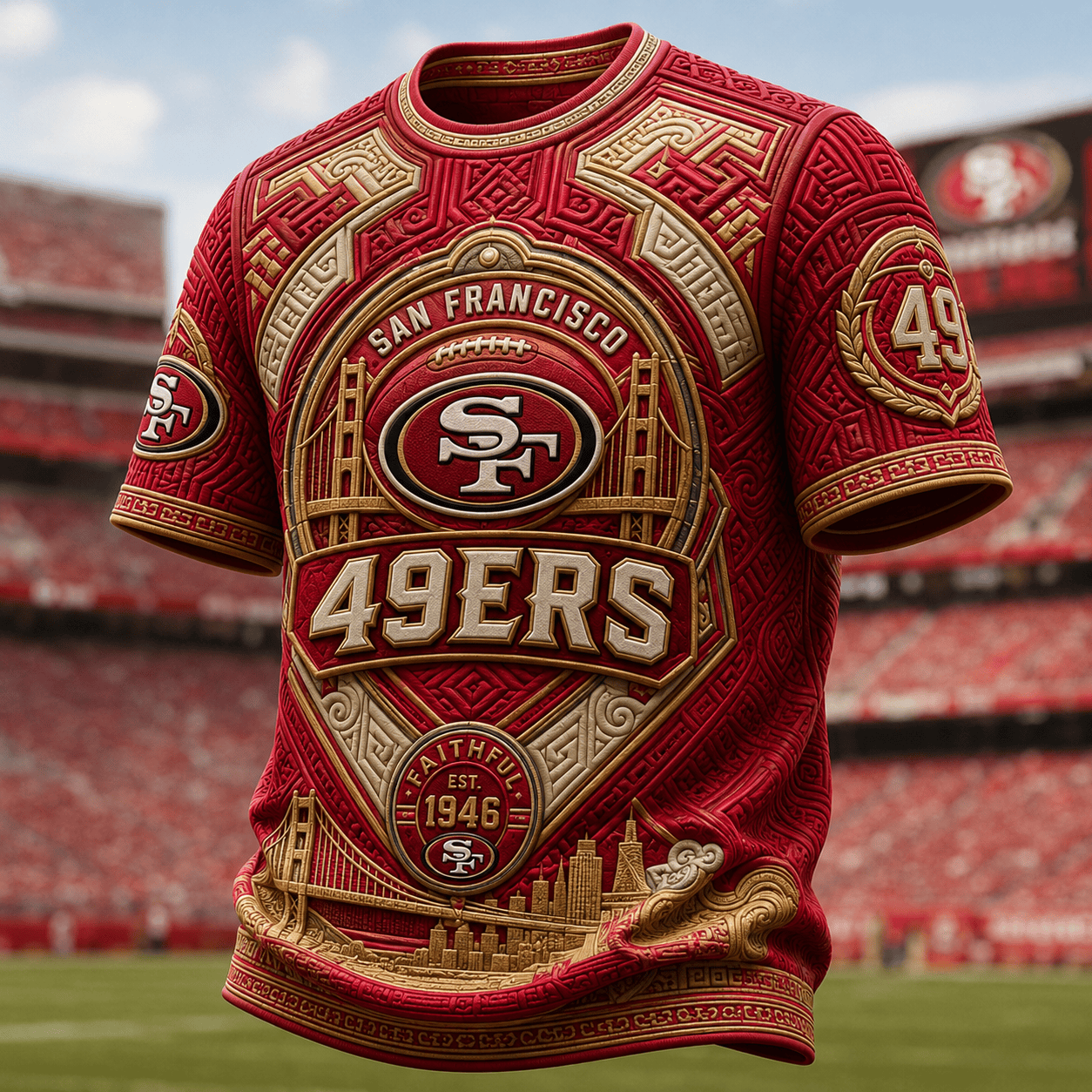 PREMIUM SF49 3D EMBOSS SHIRT TTNL