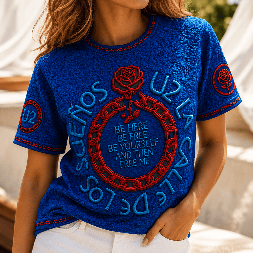 PREMIUM U2 3D EMBOSS SHIRT TTNL
