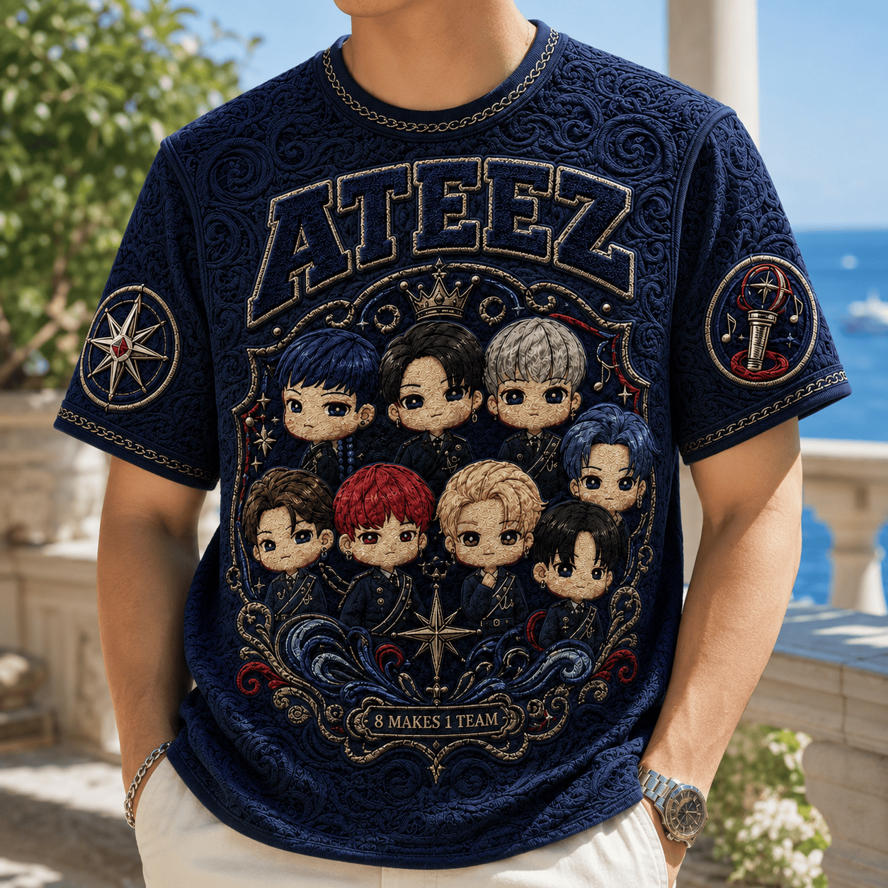 PREMIUM ATZ 3D EMBOSS SHIRT TTNL