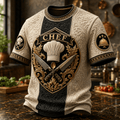 PREMIUM CHEF 3D EMBOSS SHIRT NPL