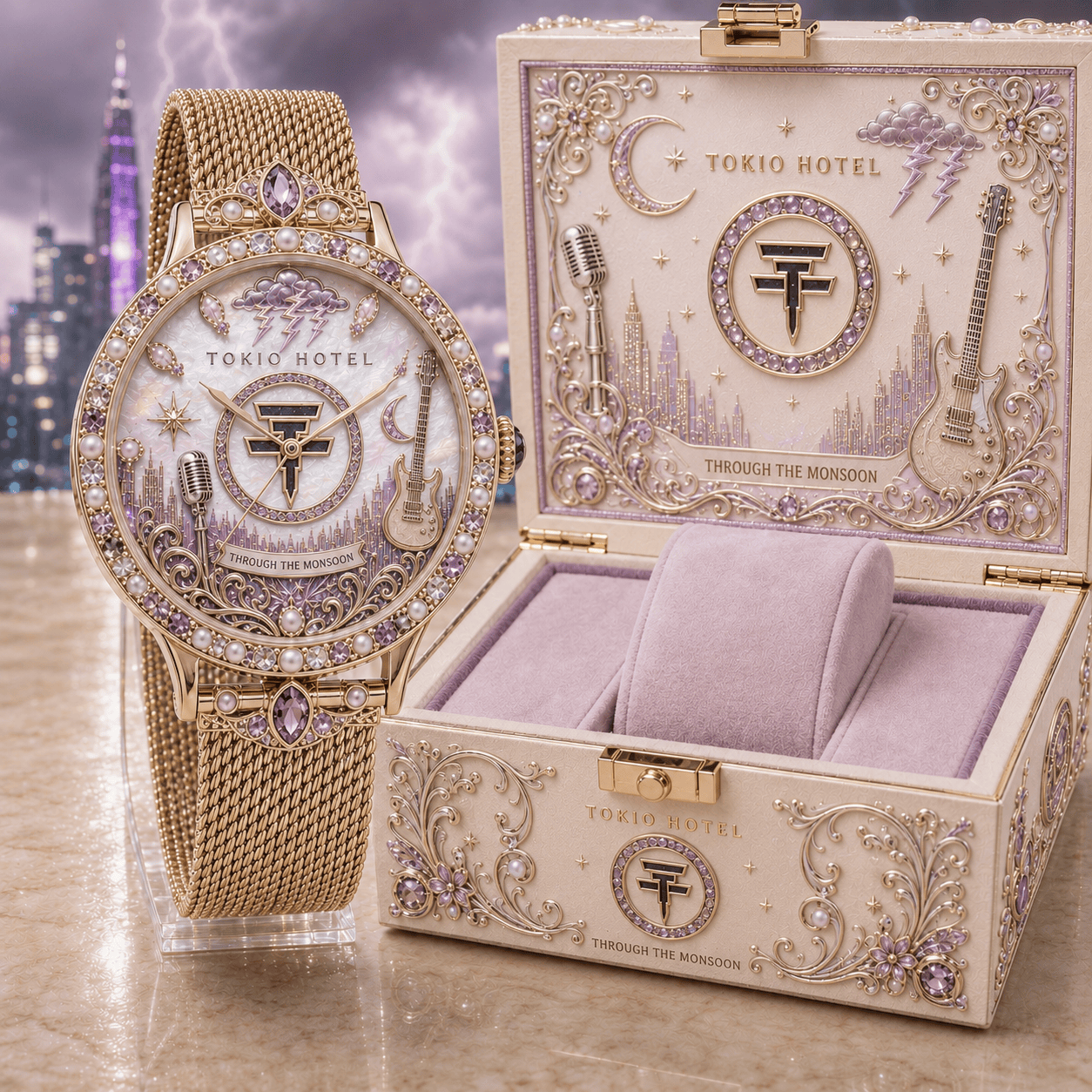 TKHT Premium Tokio Hotel Watch NTVA