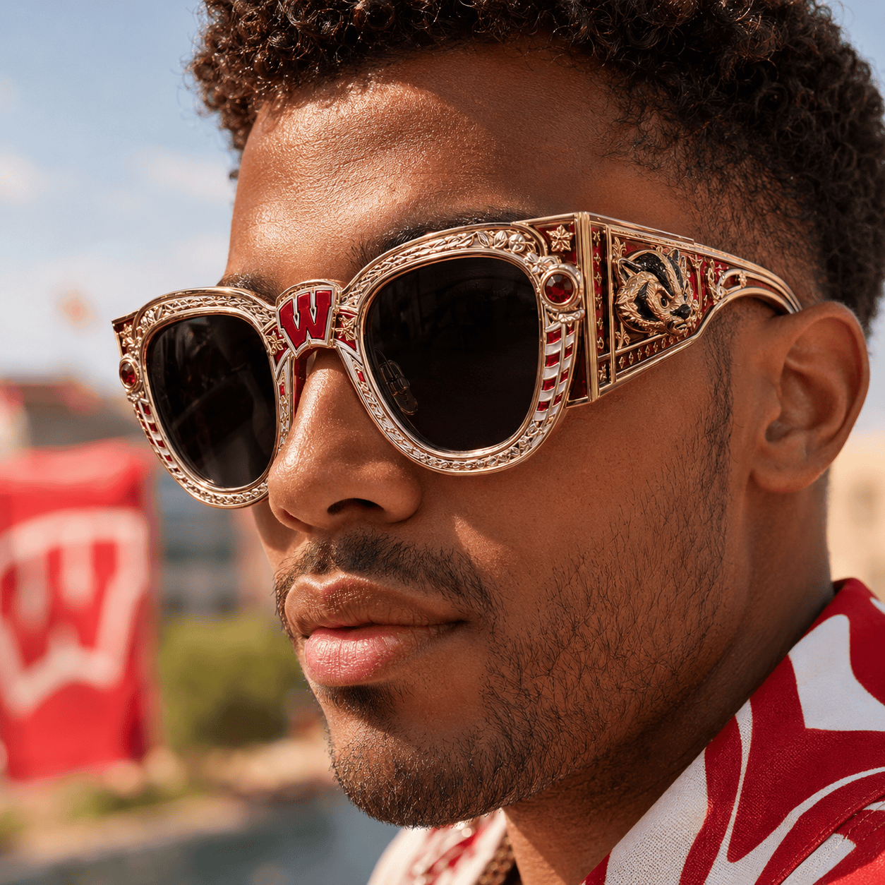 PREMIUM WBG UNISEX SUNGLASSES LNTH