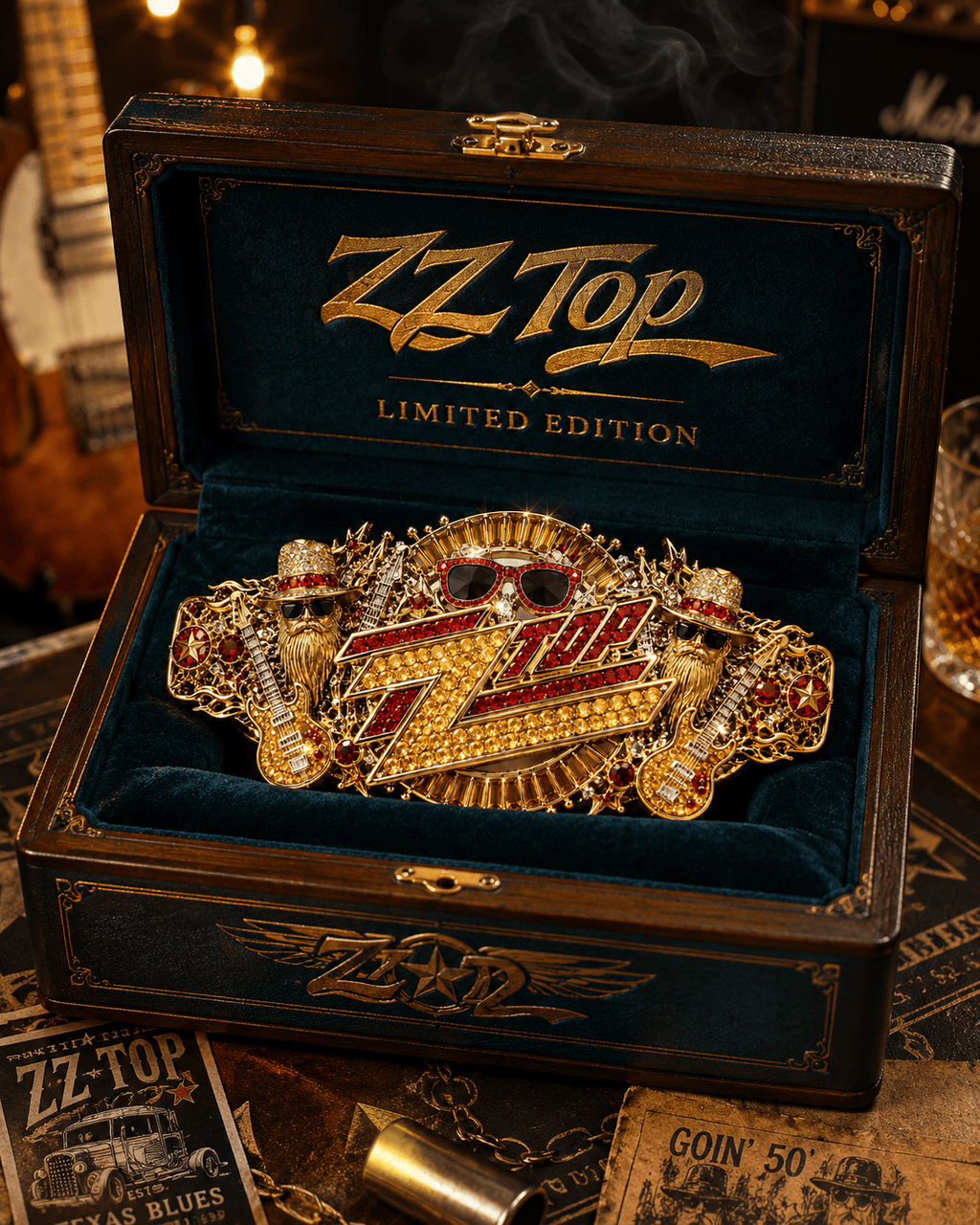 ZZT Elegant Gold Hair Clip For Women BMD