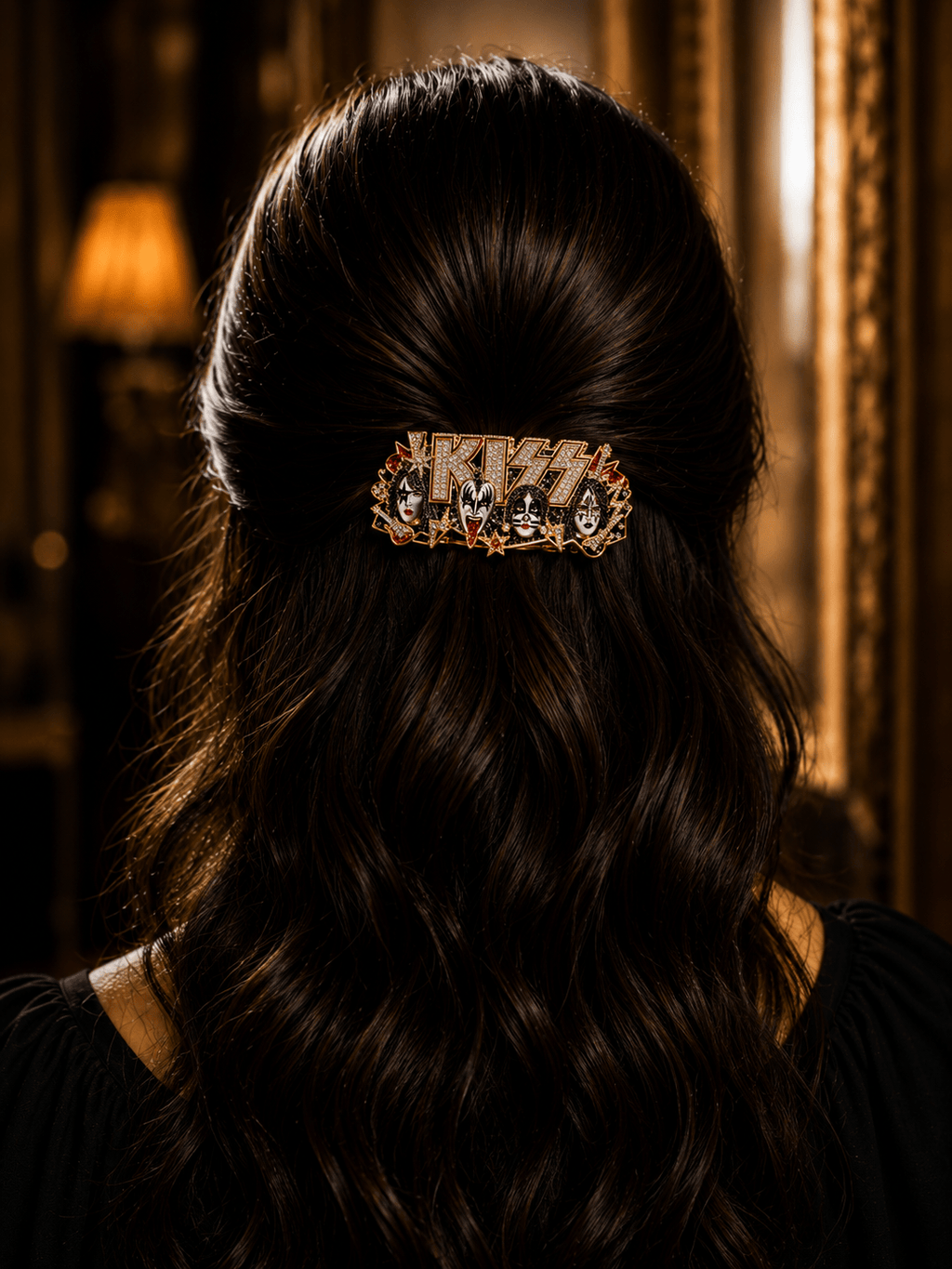 KSS Elegant Gold Hair Clip For Women BMD