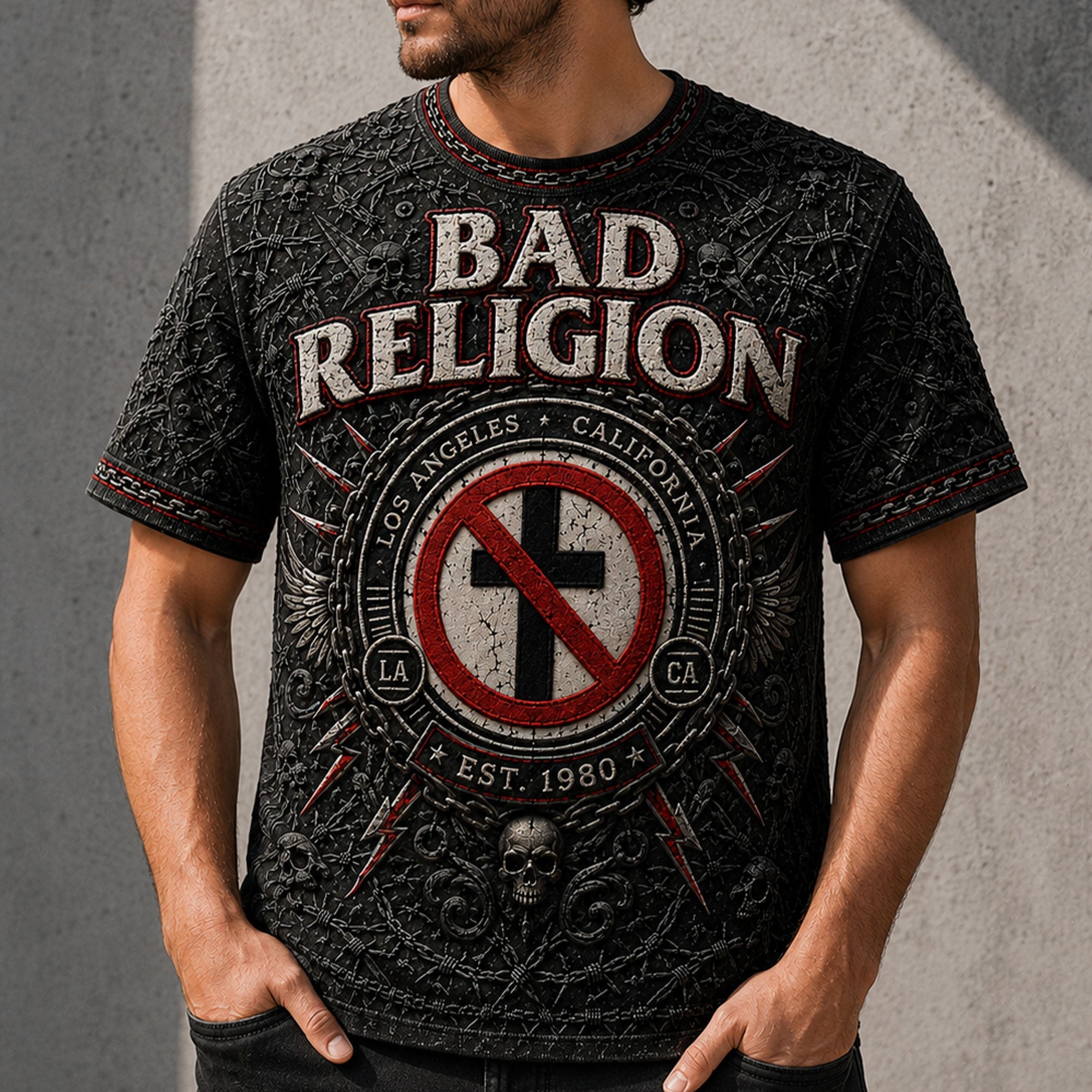 Premium BRE 3D Embossed Shirt TNSM