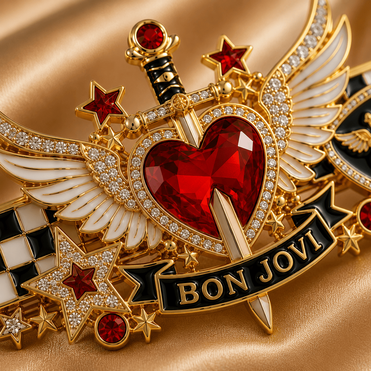BJV Elegant Gold Hair Clip For Women TMH