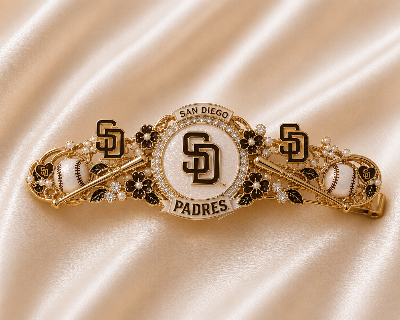 SDP Elegant Gold Hair Clip For Women TMH