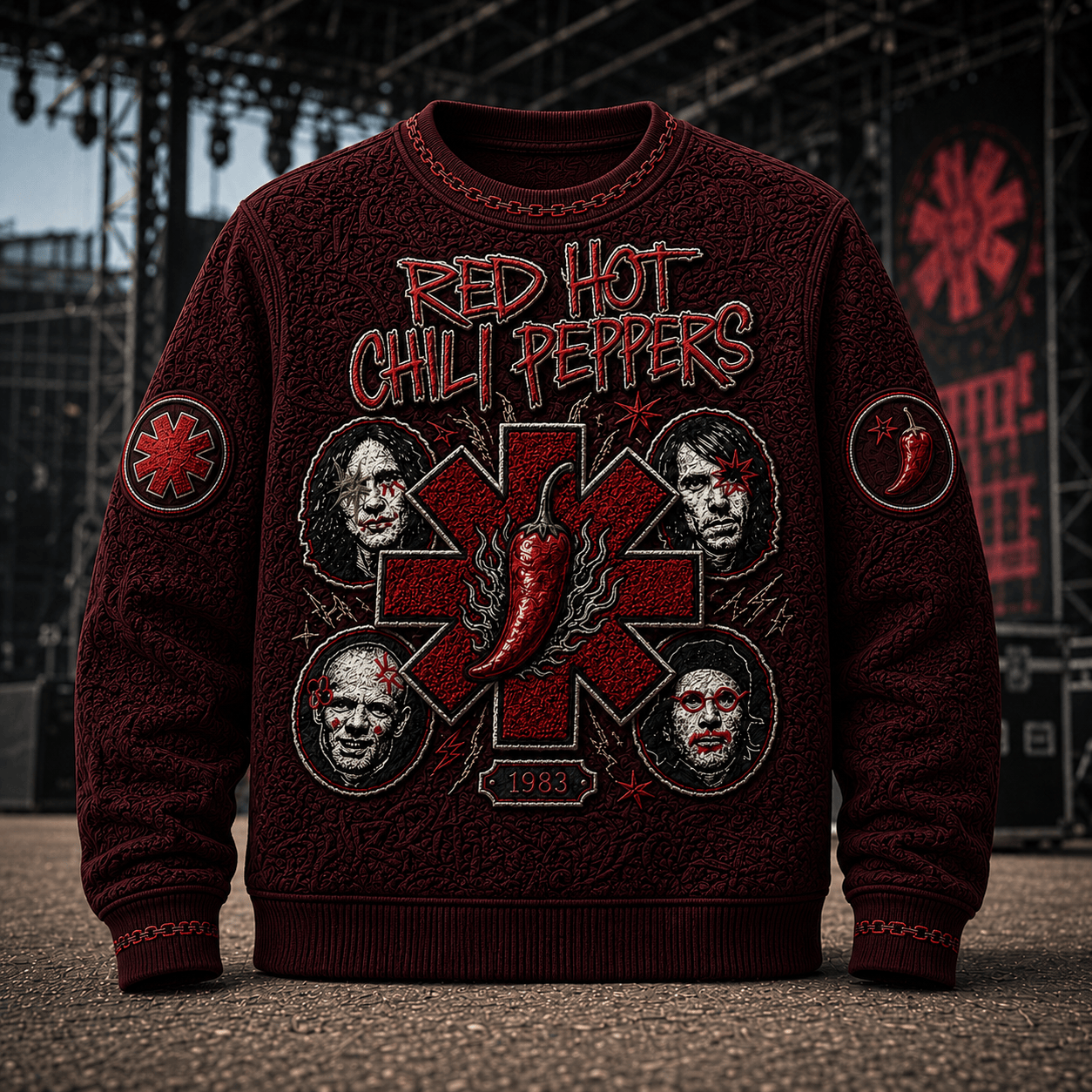 PREMIUM RHCP 3D EMBOSS SHIRT NPL