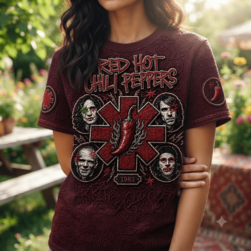 PREMIUM RHCP 3D EMBOSS SHIRT NPL