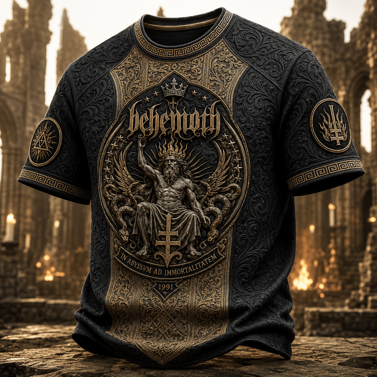 PREMIUM BHM 3D EMBOSS SHIRT NPL
