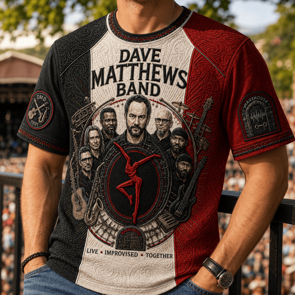 PREMIUM DMB 3D EMBOSS SHIRT PTKL