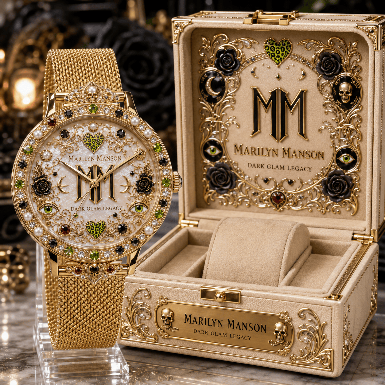 MMS Premium Marilyn Manson Watch NTVA