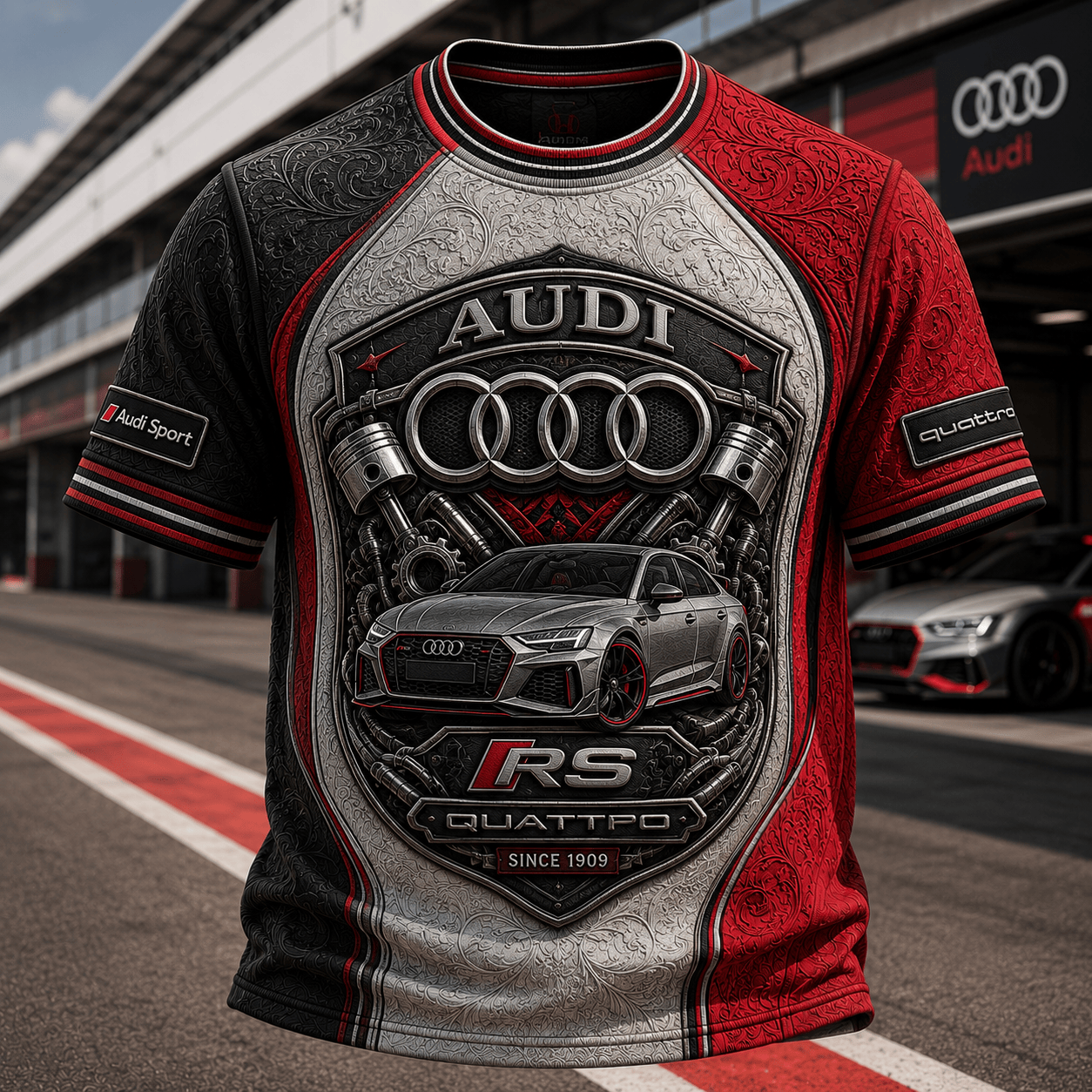 PREMIUM AUD 3D EMBOSS SHIRT TTNL