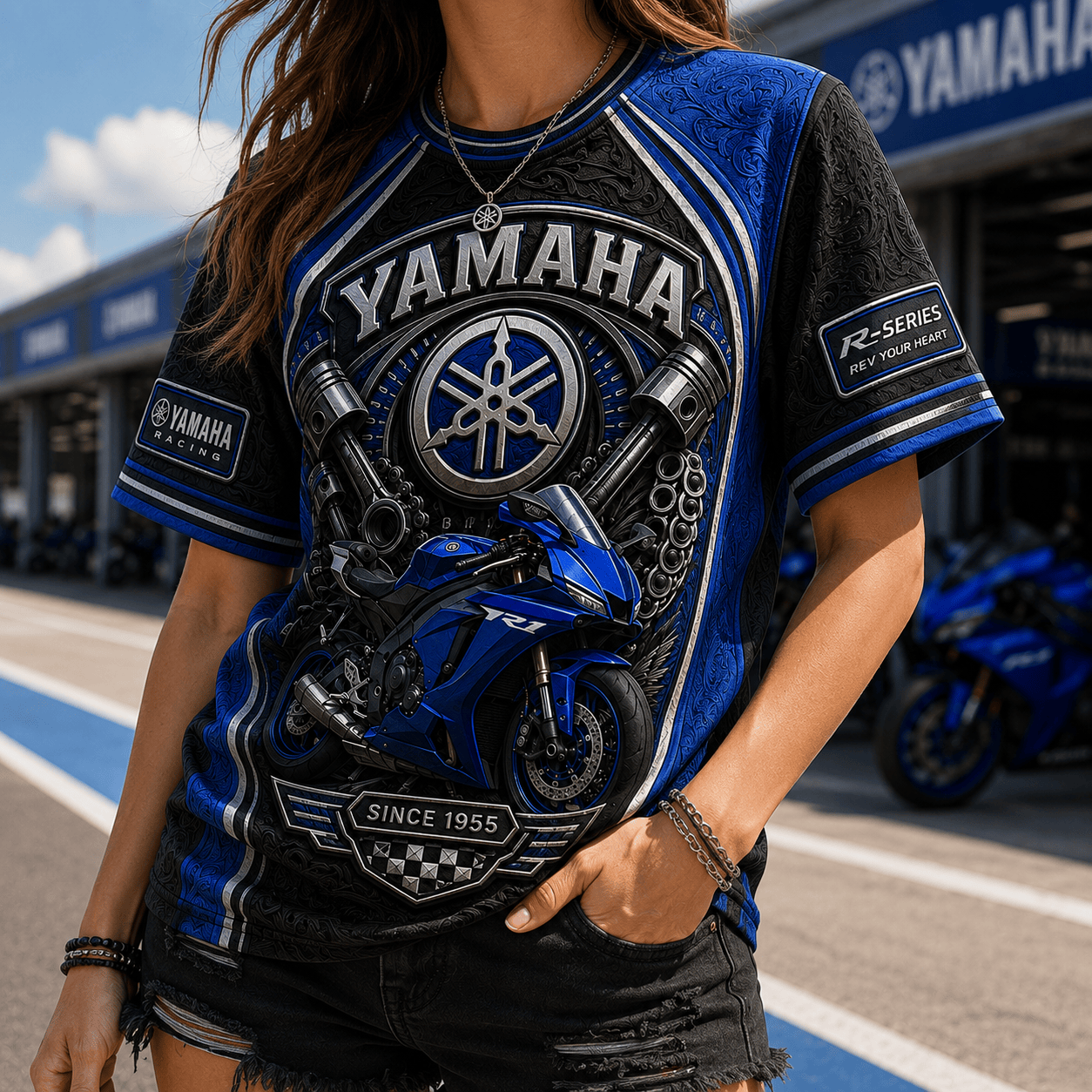 PREMIUM YMH 3D EMBOSS SHIRT TTNL