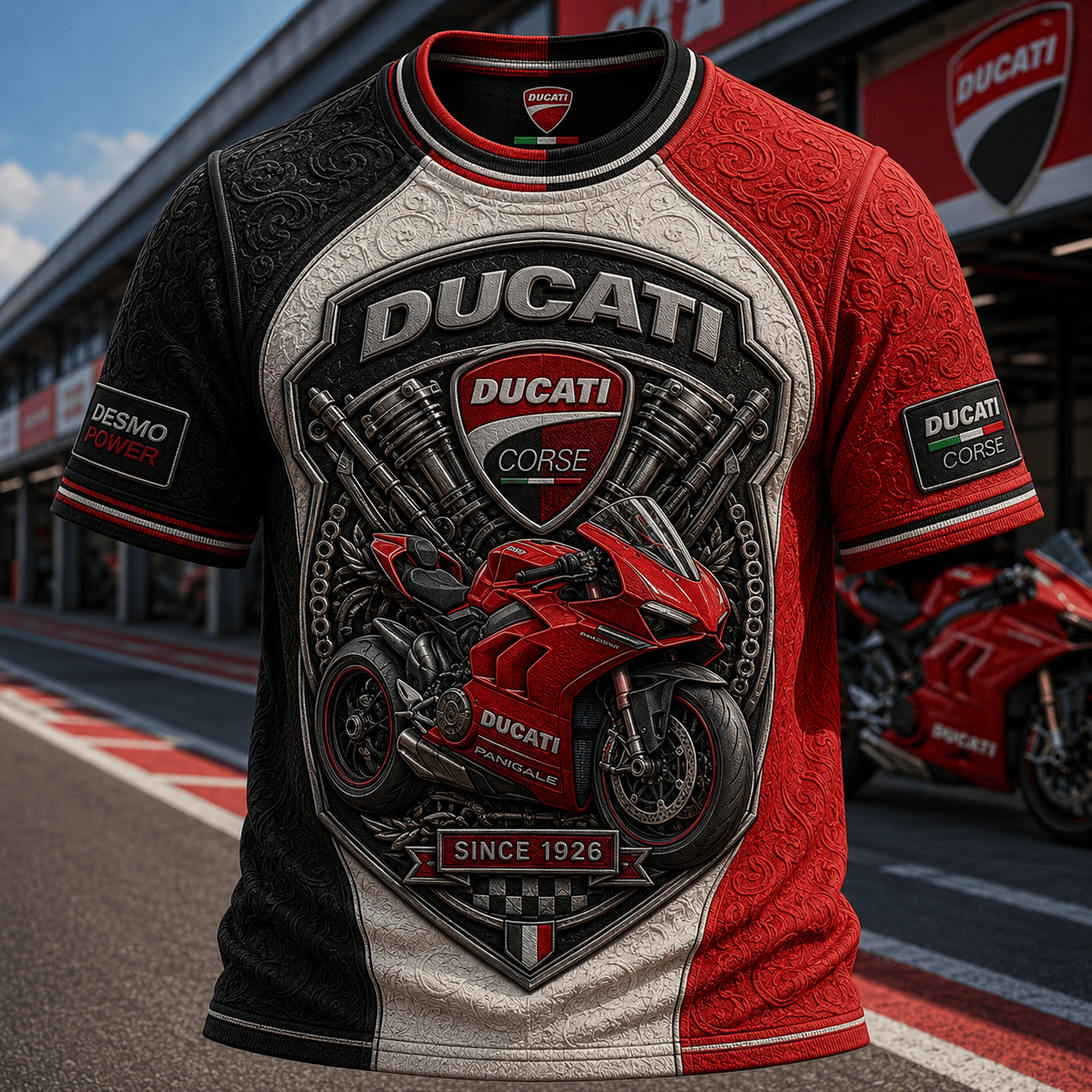 PREMIUM DCT 3D EMBOSS SHIRT TTNL