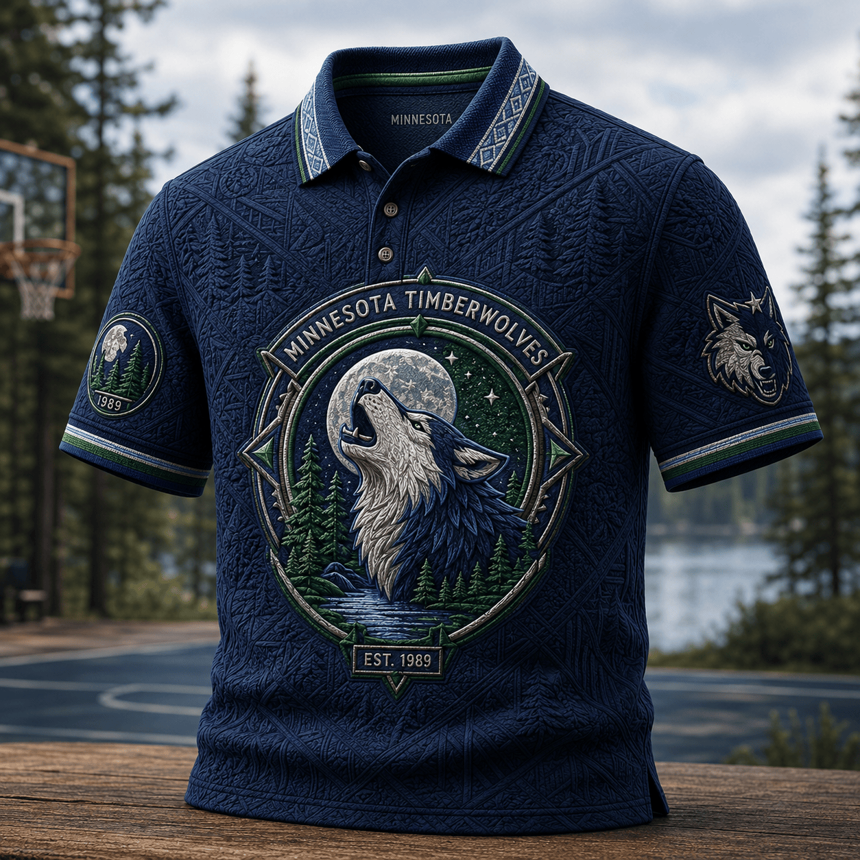 PREMIUM MTBW EMBOSS POLO SHIRT DBD