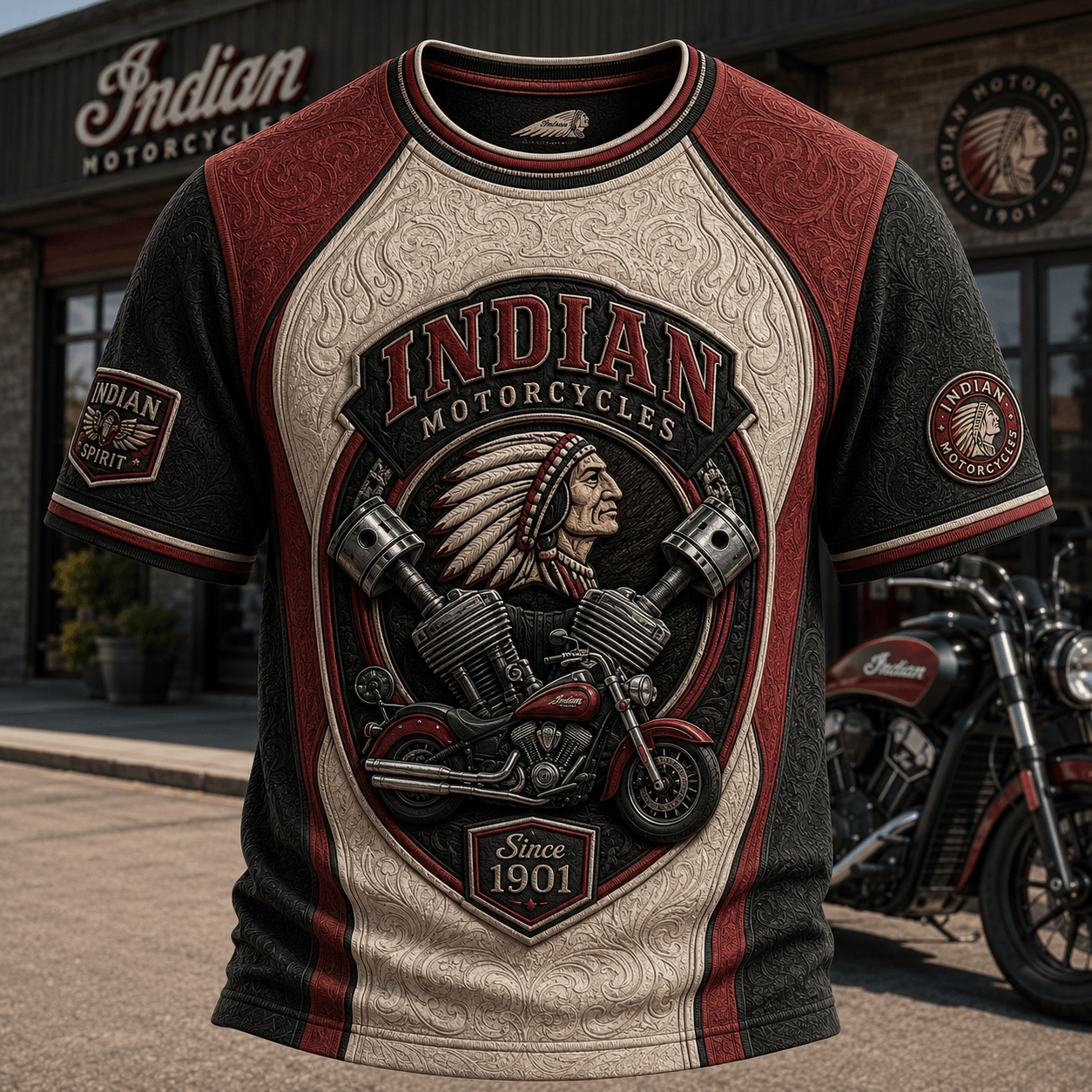 PREMIUM IDMC 3D EMBOSS SHIRT TTNL