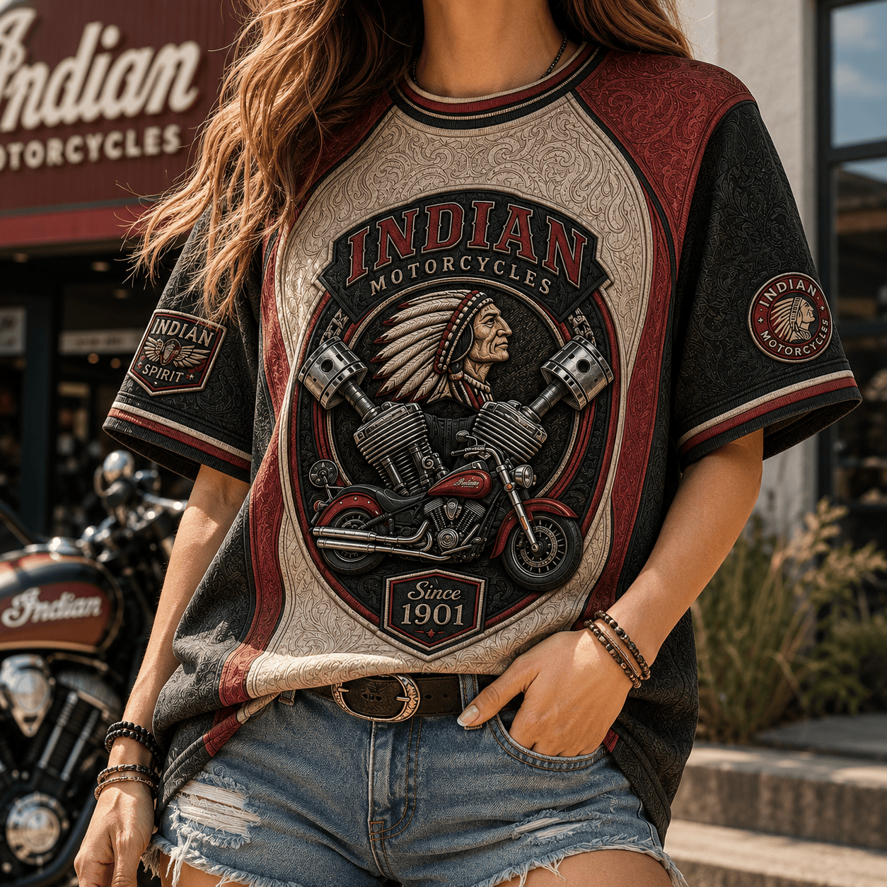 PREMIUM IDMC 3D EMBOSS SHIRT TTNL