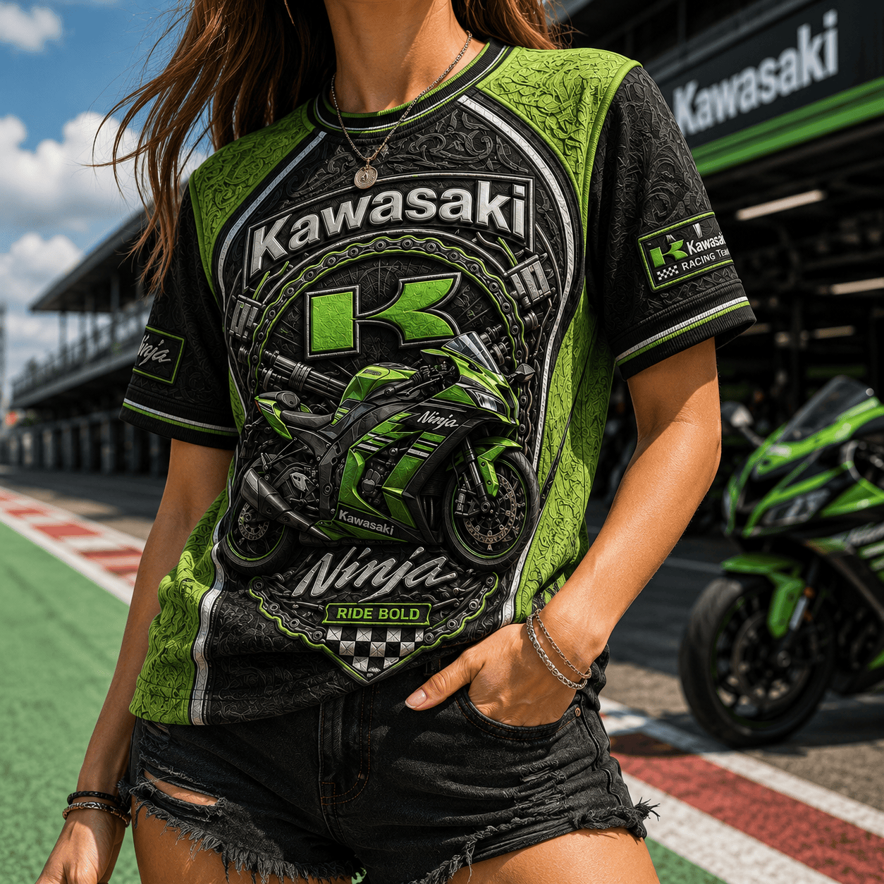 PREMIUM KWSK 3D EMBOSS SHIRT TTNL