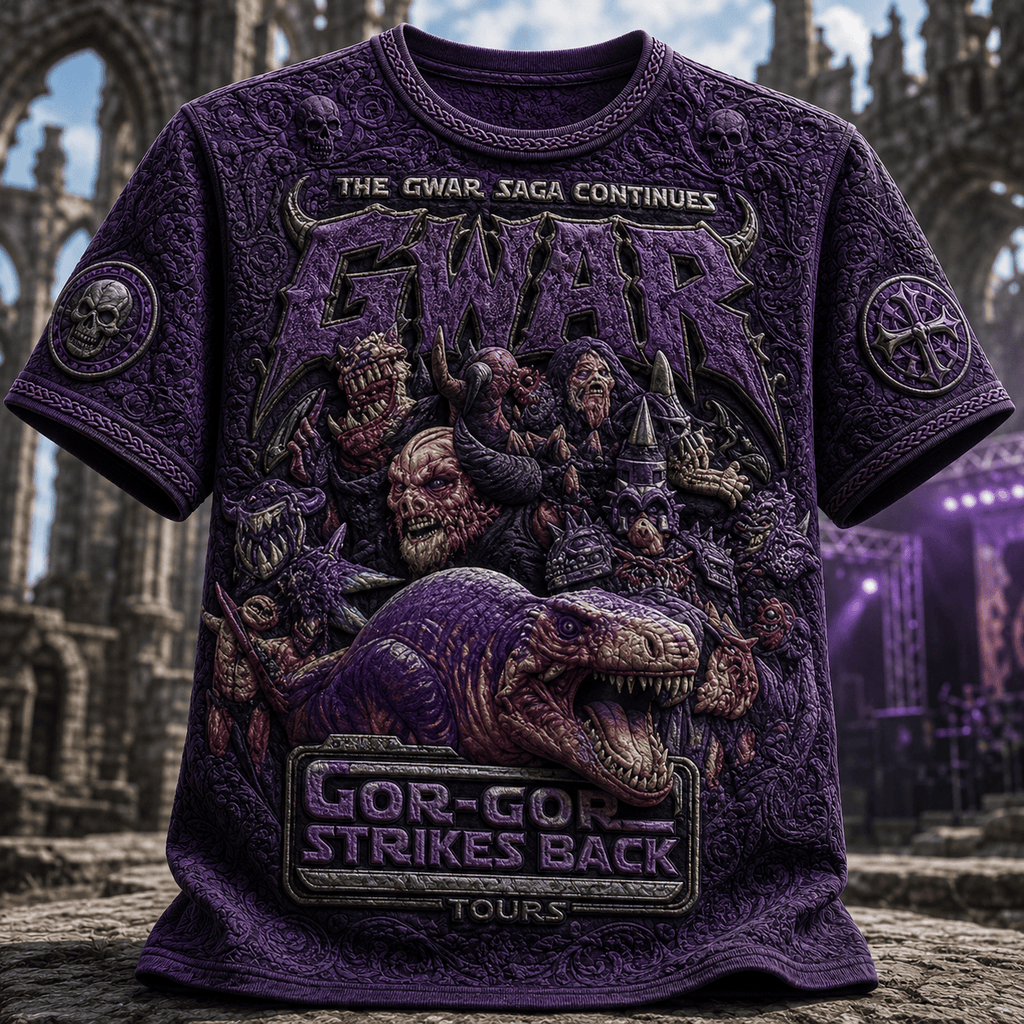 PREMIUM GWAR 3D EMBOSS SHIRT TTNL