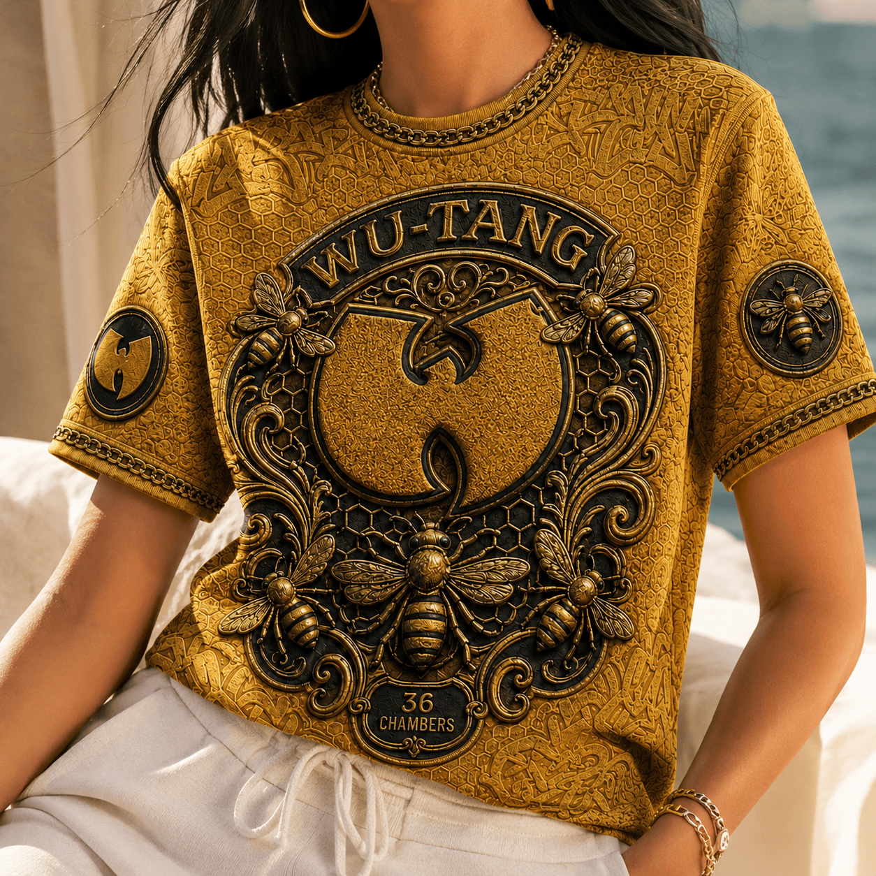 PREMIUM WTC 3D EMBOSS SHIRT TTNL