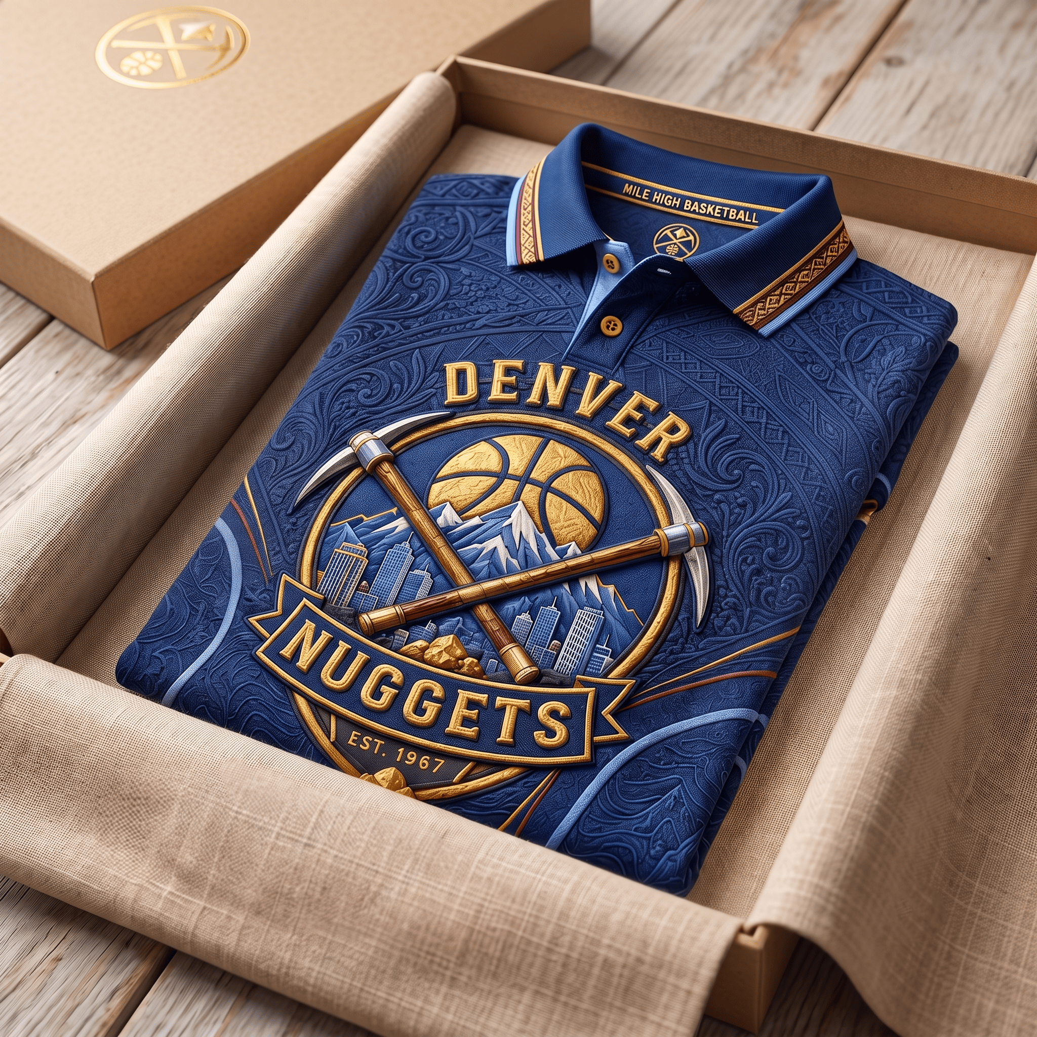 PREMIUM DVNG EMBOSS POLO SHIRT DBD