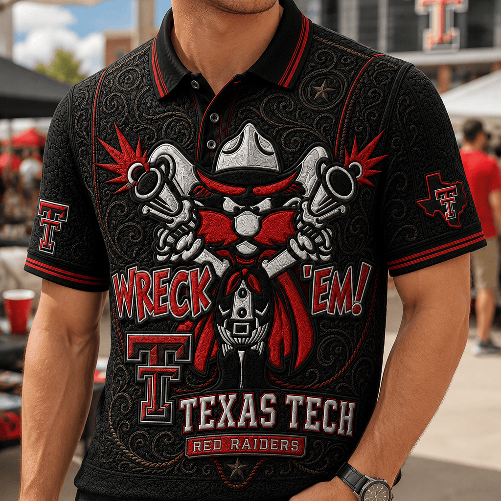 PREMIUM TTRR EMBOSS POLO SHIRT HQH