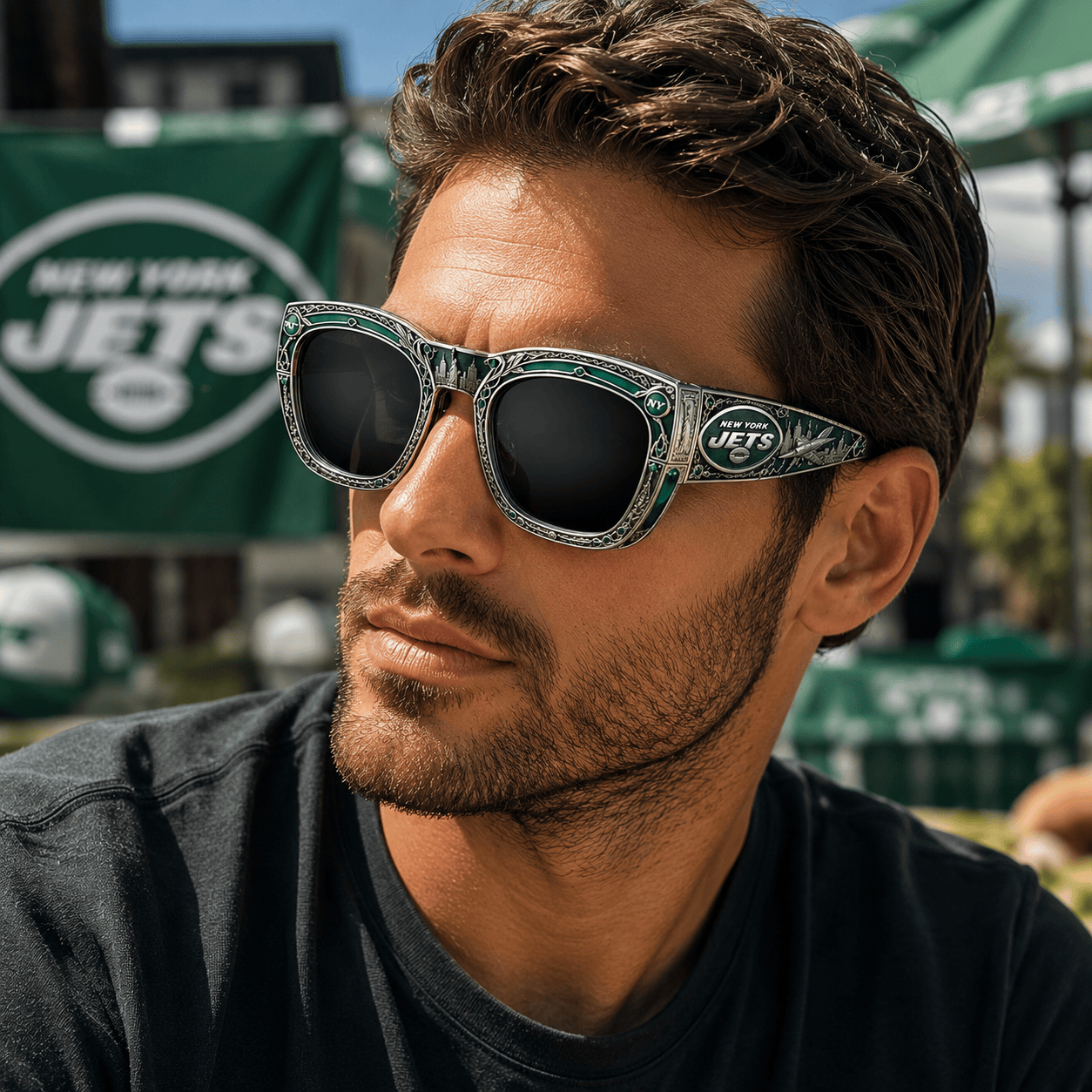 PREMIUM NYJ UNISEX SUNGLASSES HQH