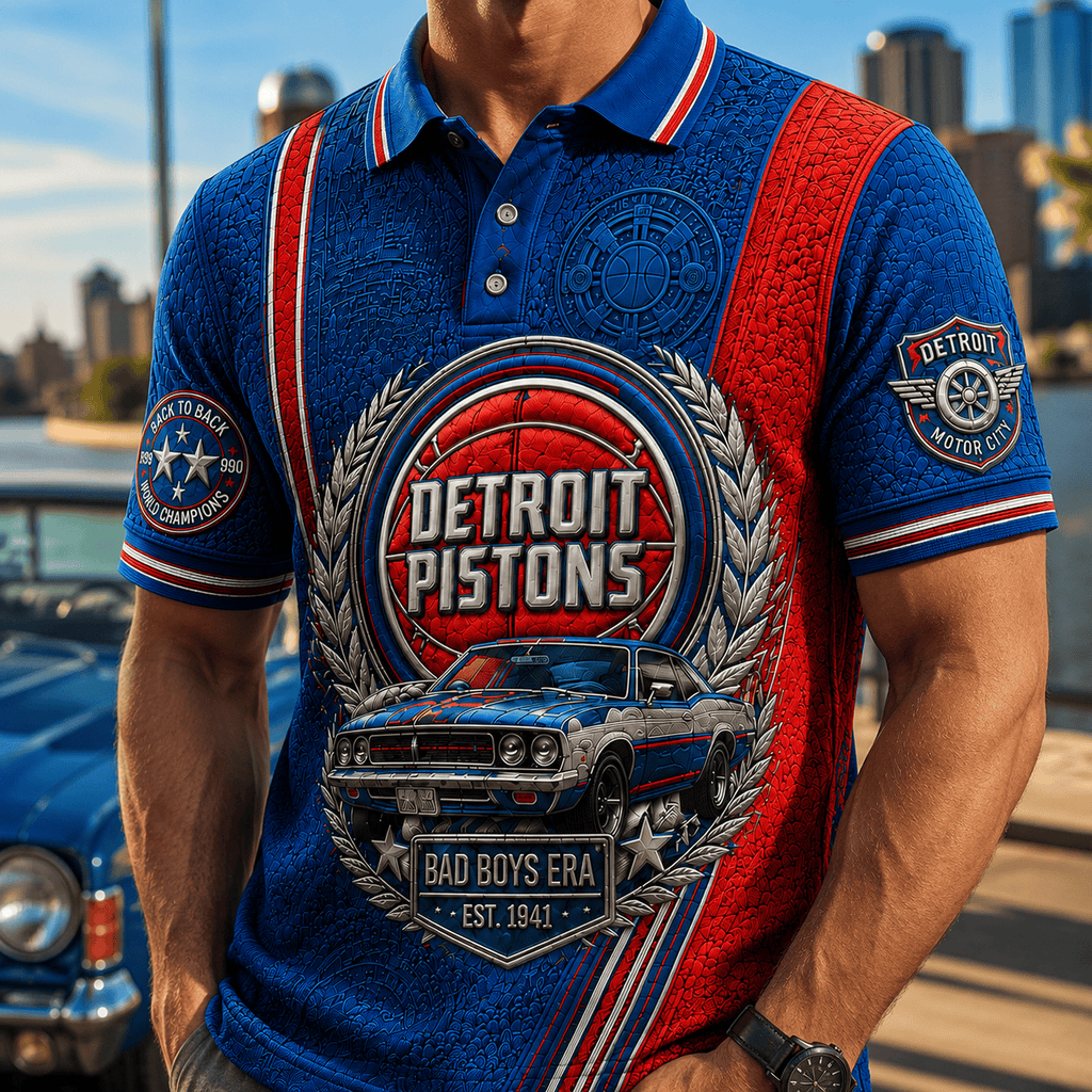 PREMIUM DTP EMBOSS POLO SHIRT DBD